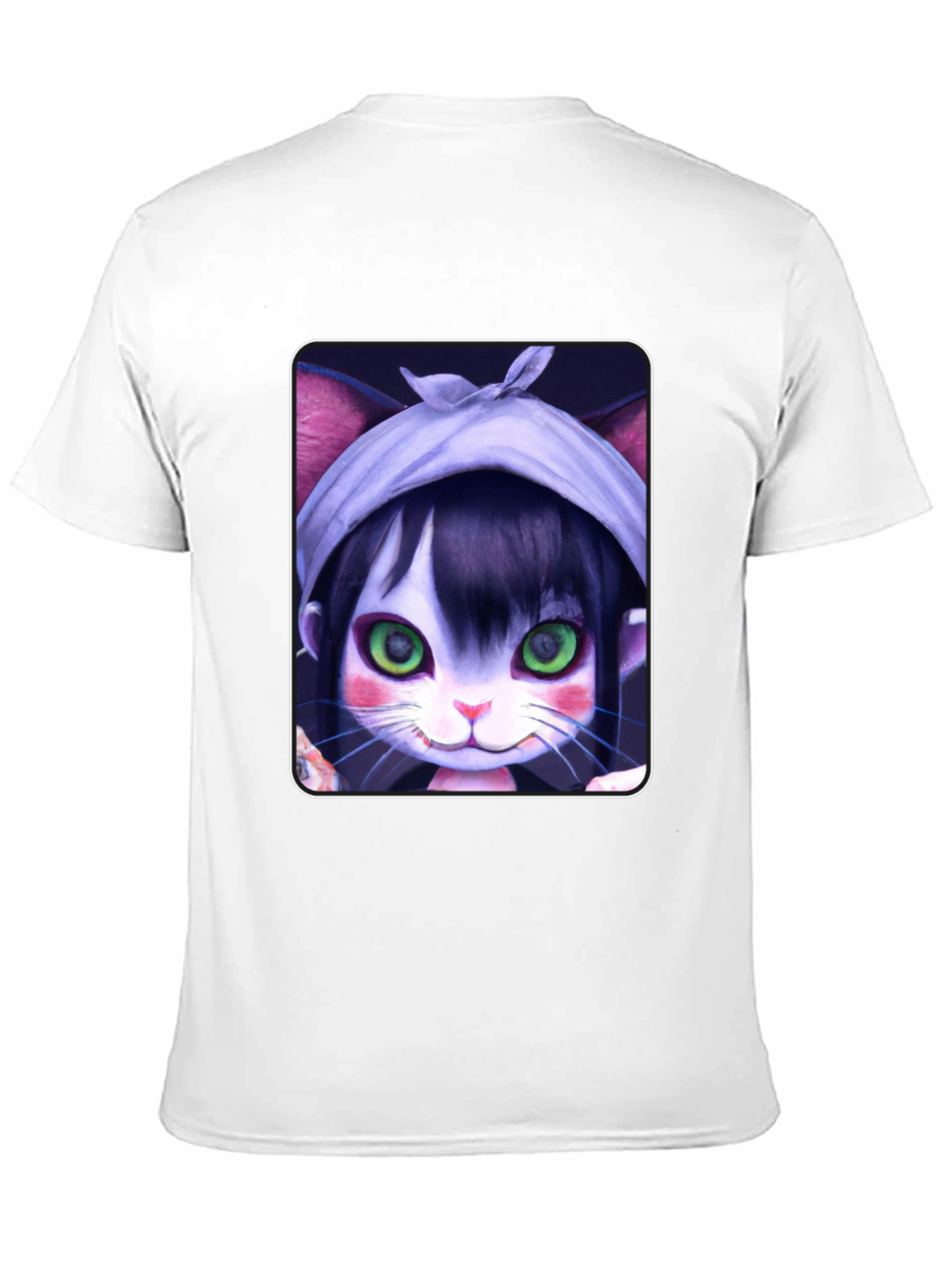 Anime Cat Girl T-Shirt - Unique Graphic Tee