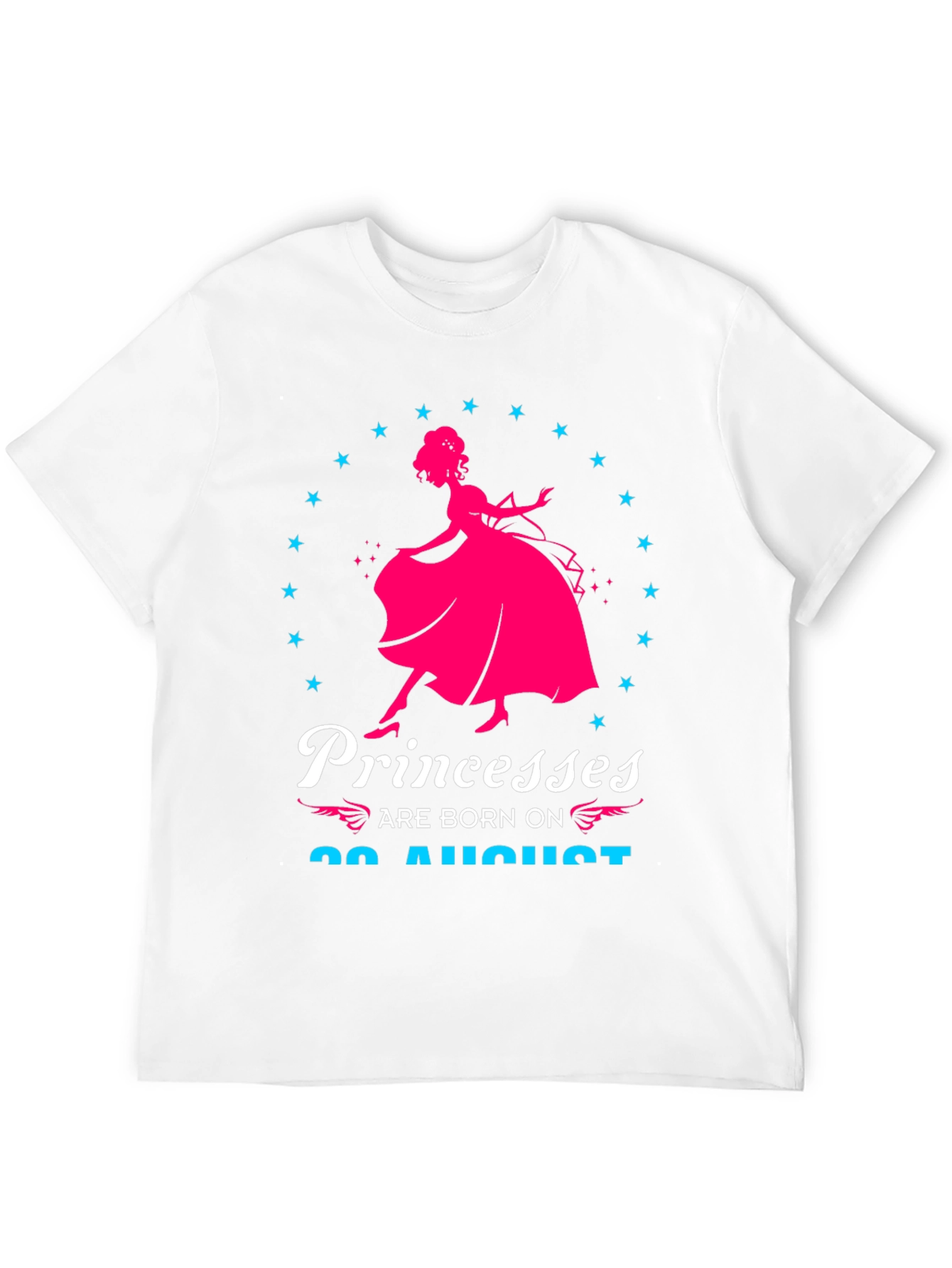 Princesses Are Born On August T-Shirt