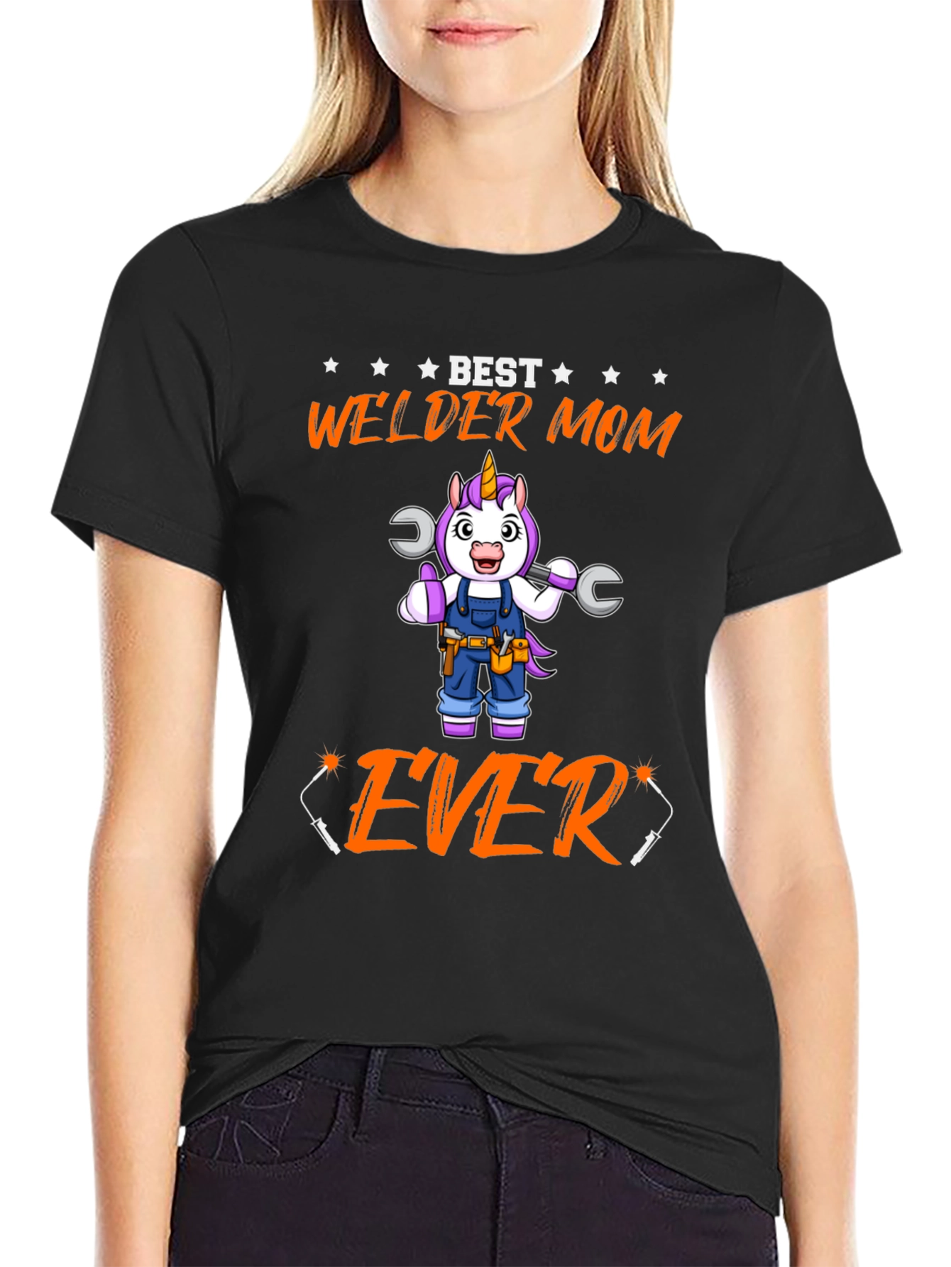 Best Welder Mom Ever T-Shirt