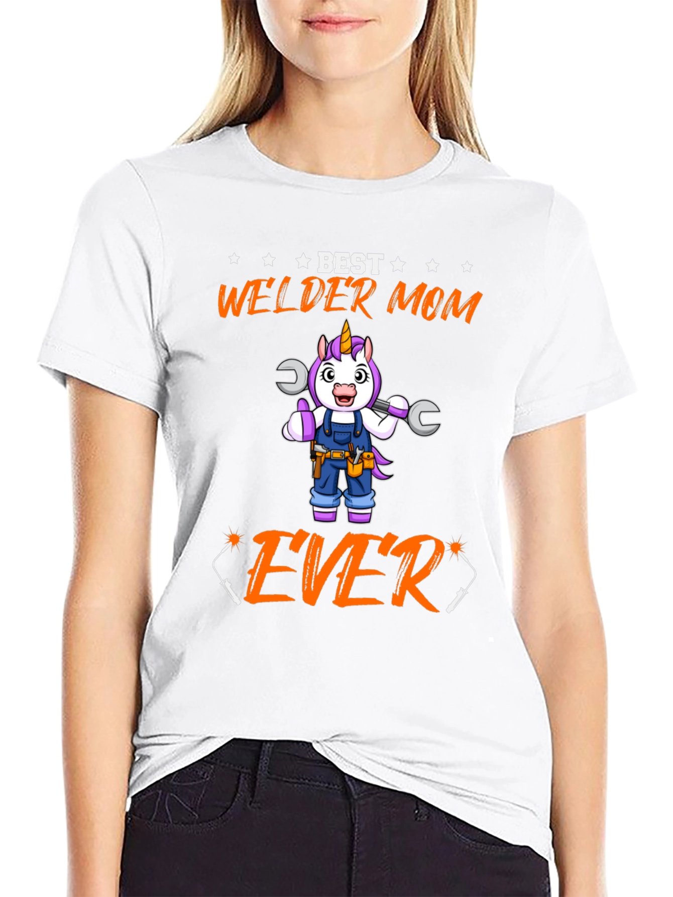 Best Welder Mom Ever T-Shirt
