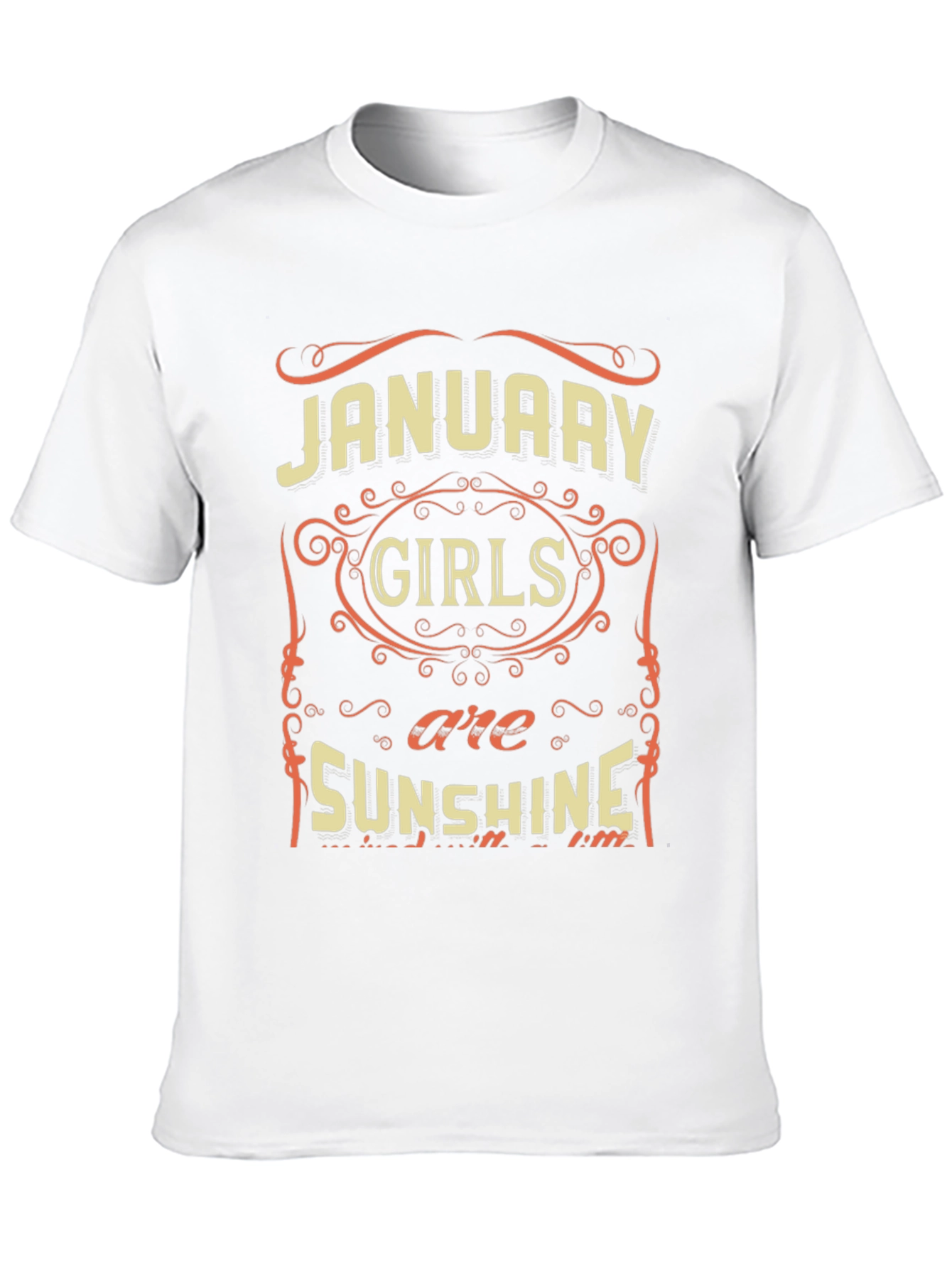January Girls are Sunshine T-Shirt