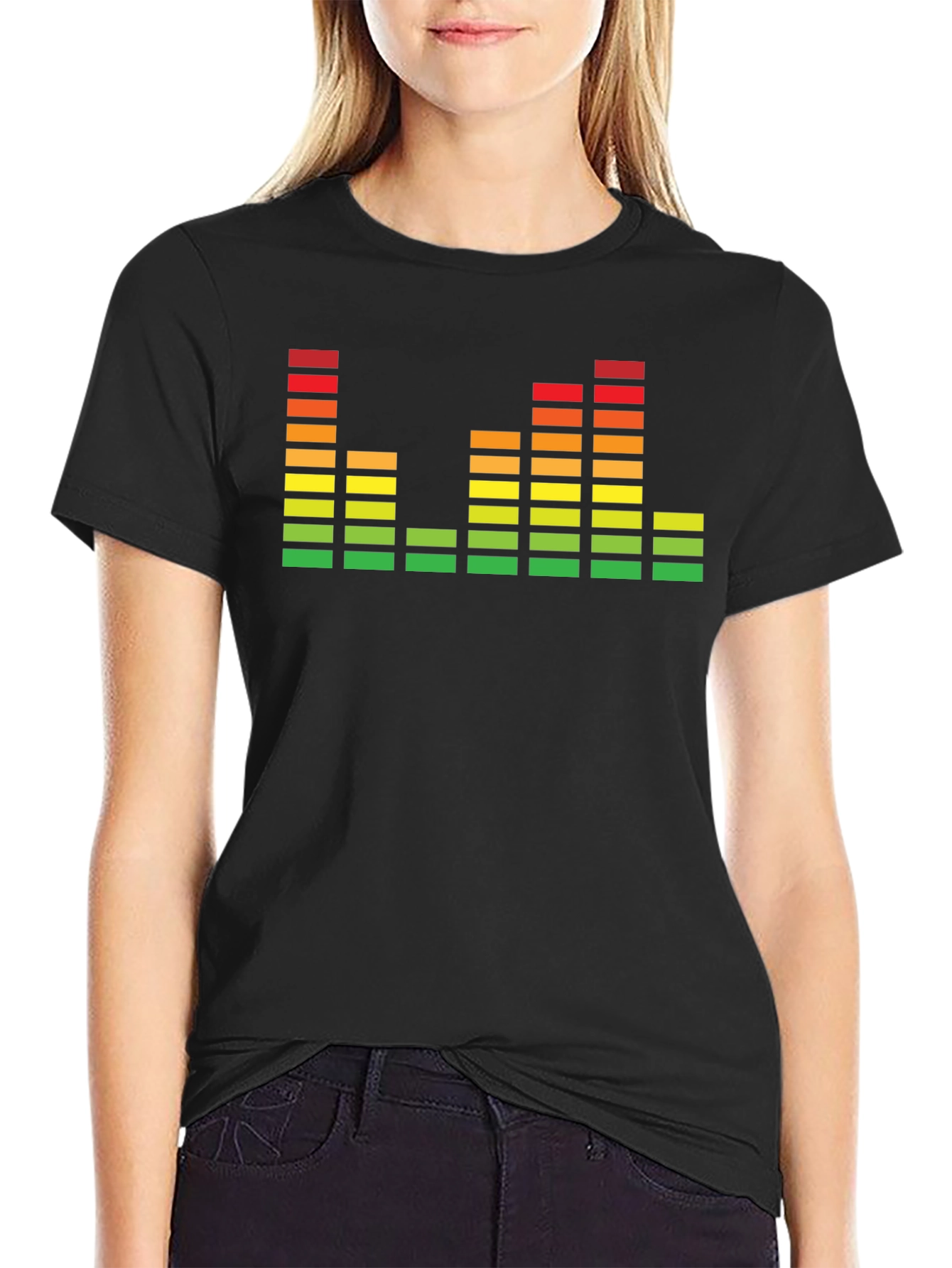 EQ Graphic Tee - Black Cotton Blend