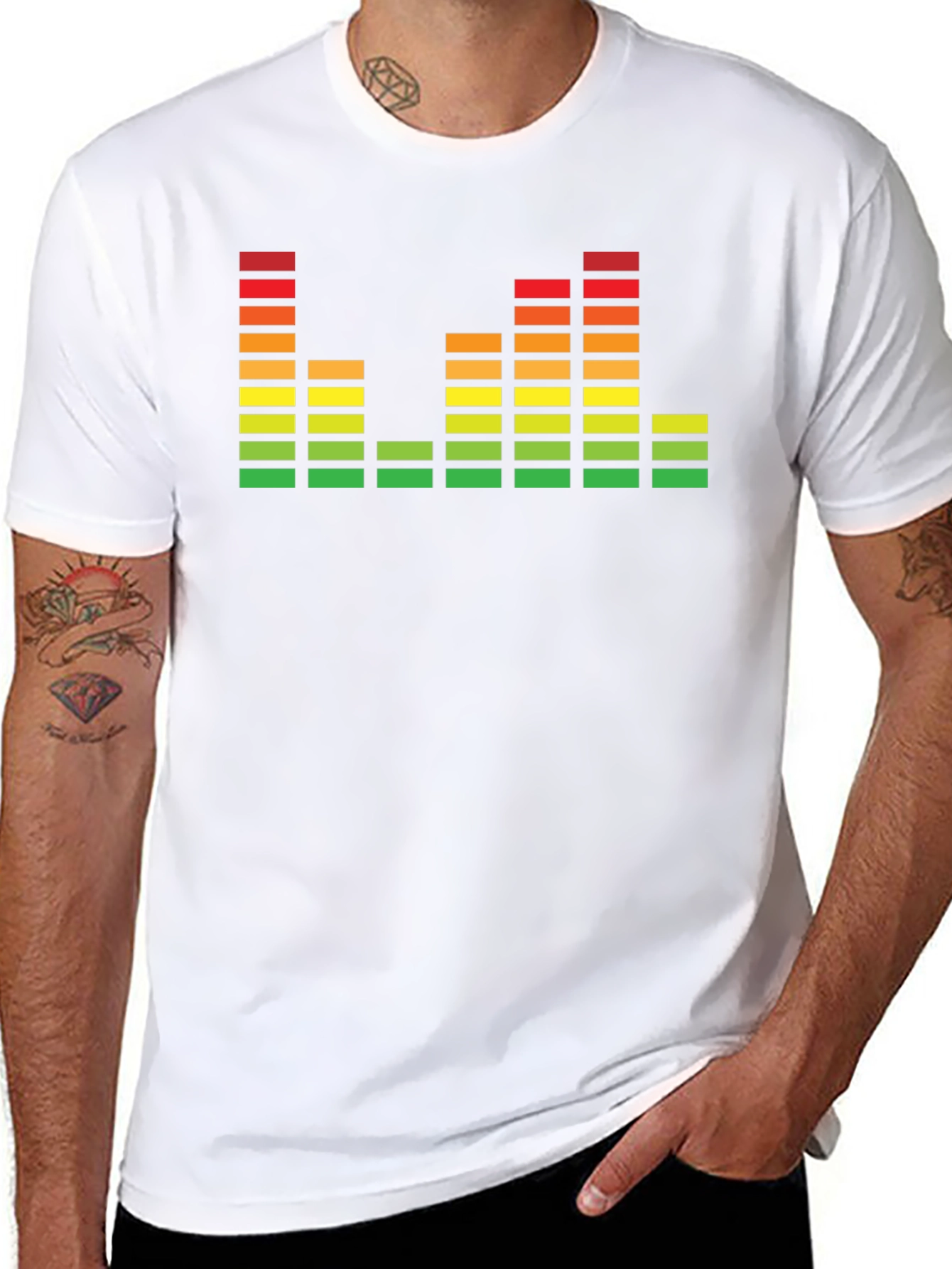 EQ Graphic Tee - Black Cotton Blend