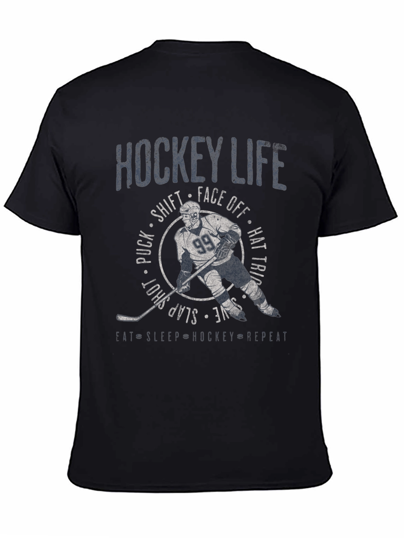 Hockey Life Graphic Tee - Black T-Shirt
