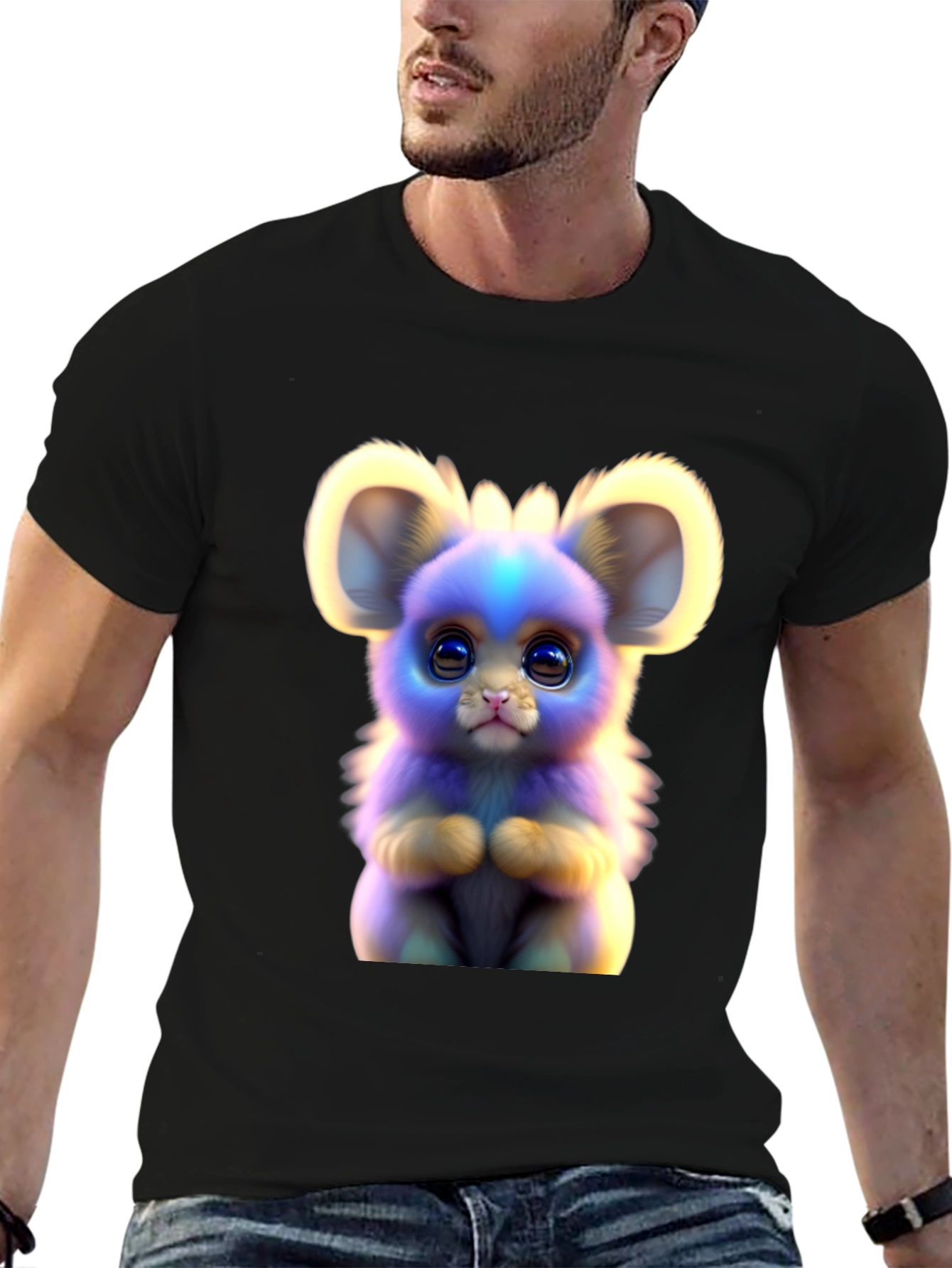Cute Cartoon Mouse Graphic Tee