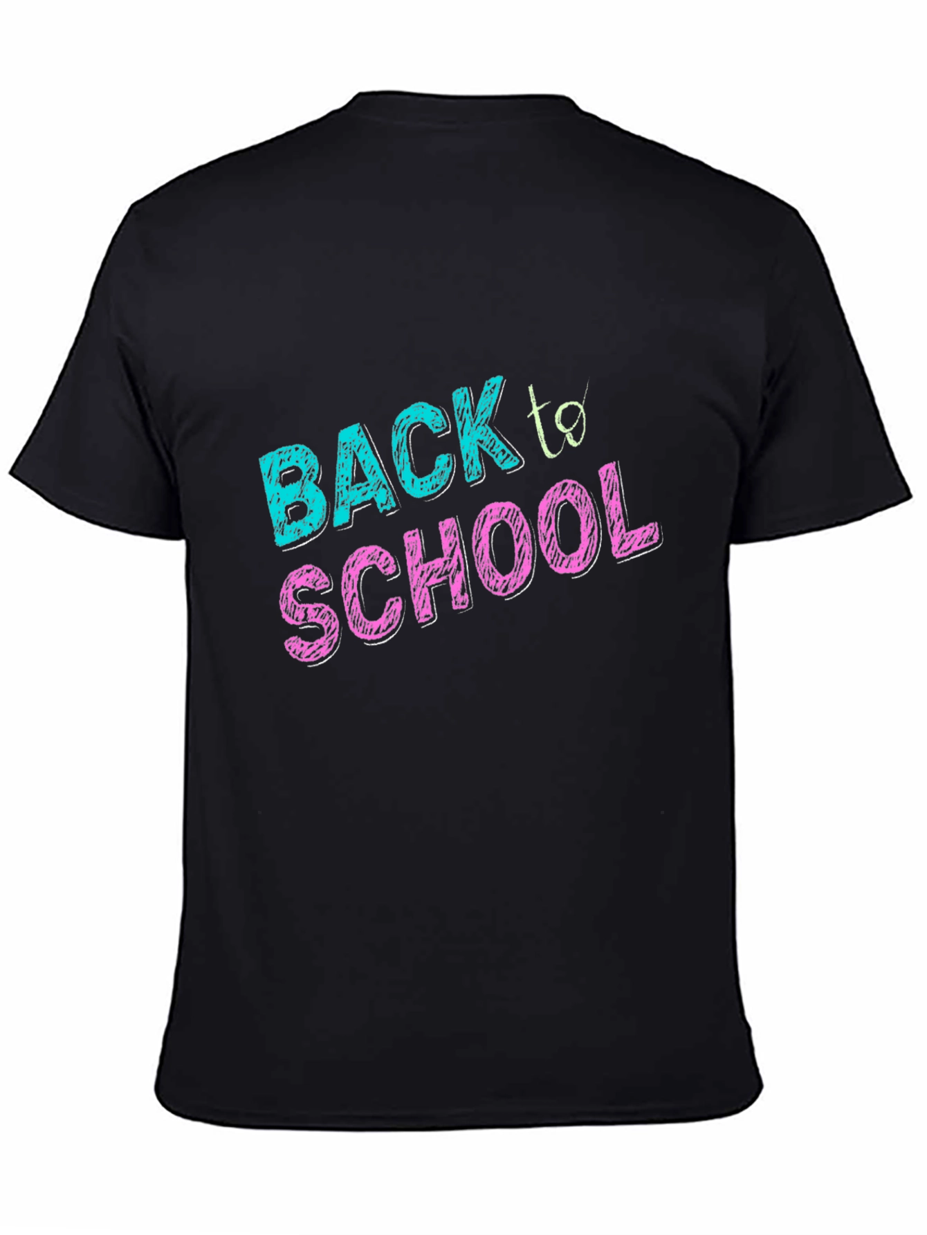 Back to School Graphic Tee - Black