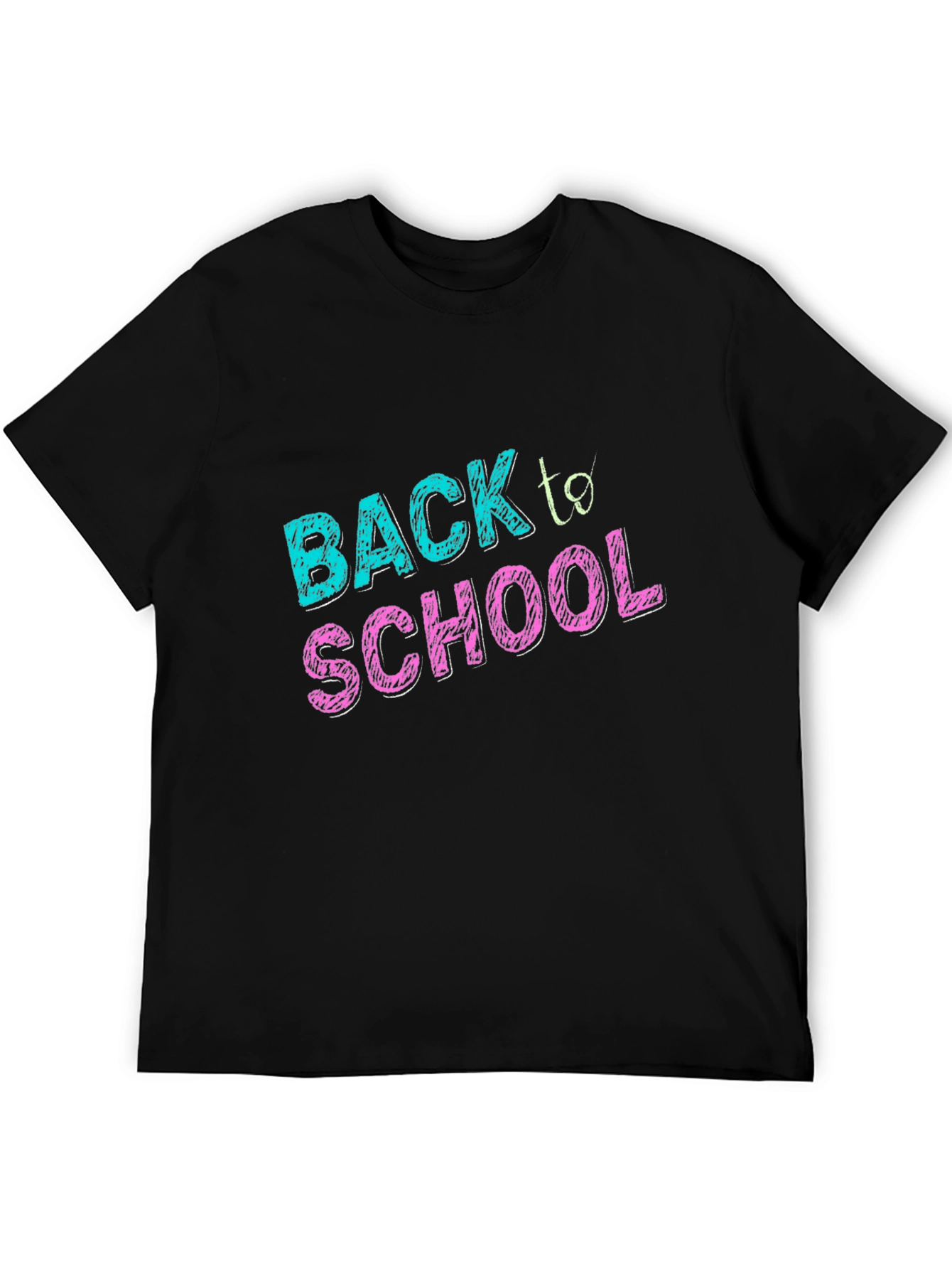 Back to School Graphic Tee - Black