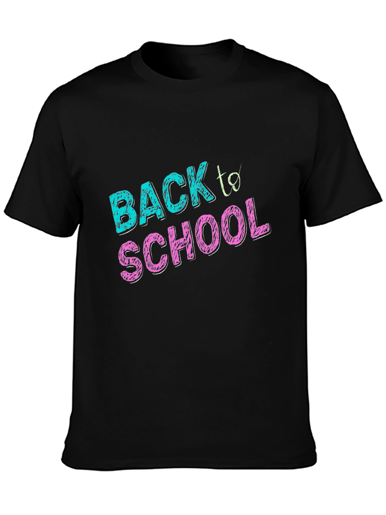Back to School Graphic Tee - Black