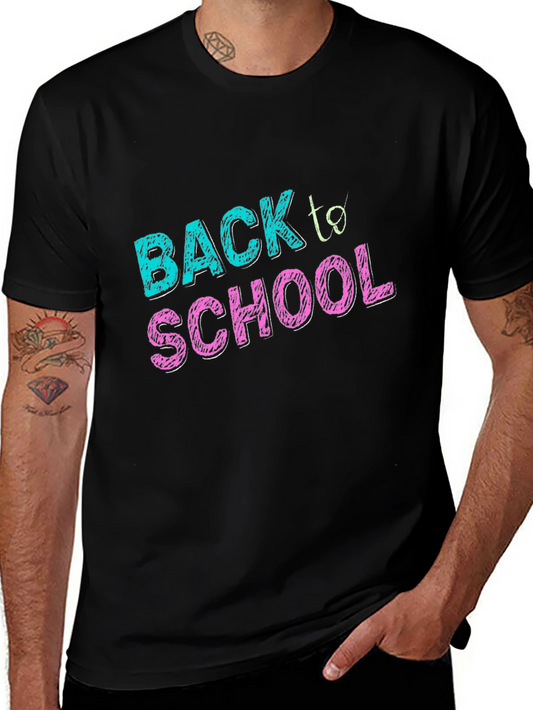 Back to School Graphic Tee - Black