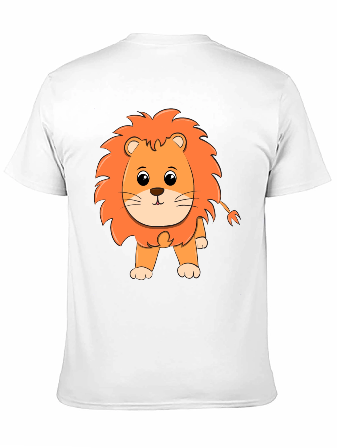 Lion Graphic Black T-Shirt