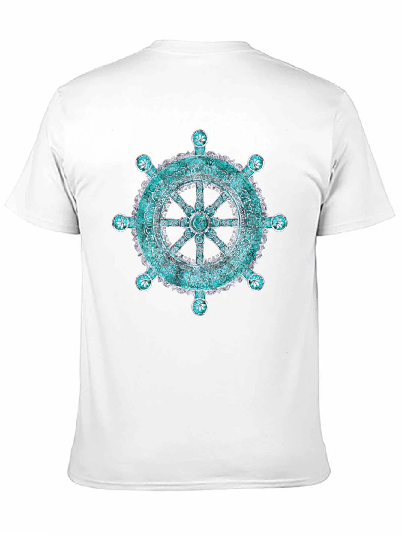 Mandala Wheel Graphic T-Shirt