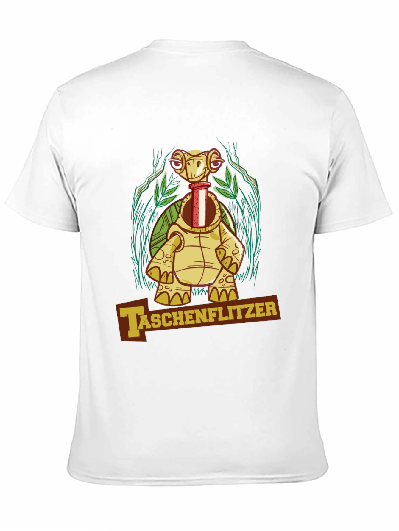 Taschenflitzer Turtle Graphic Black T-Shirt