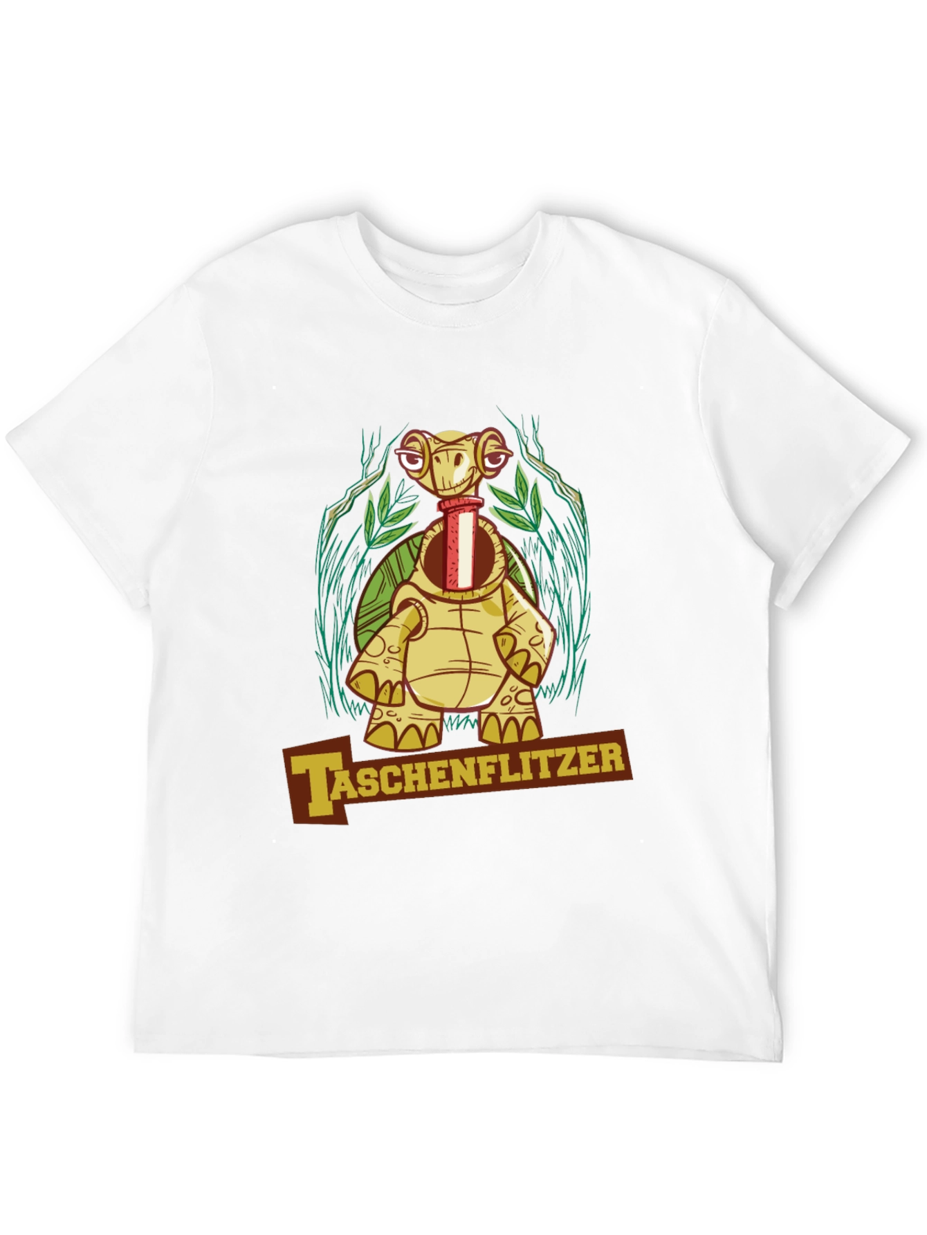 Taschenflitzer Turtle Graphic Black T-Shirt