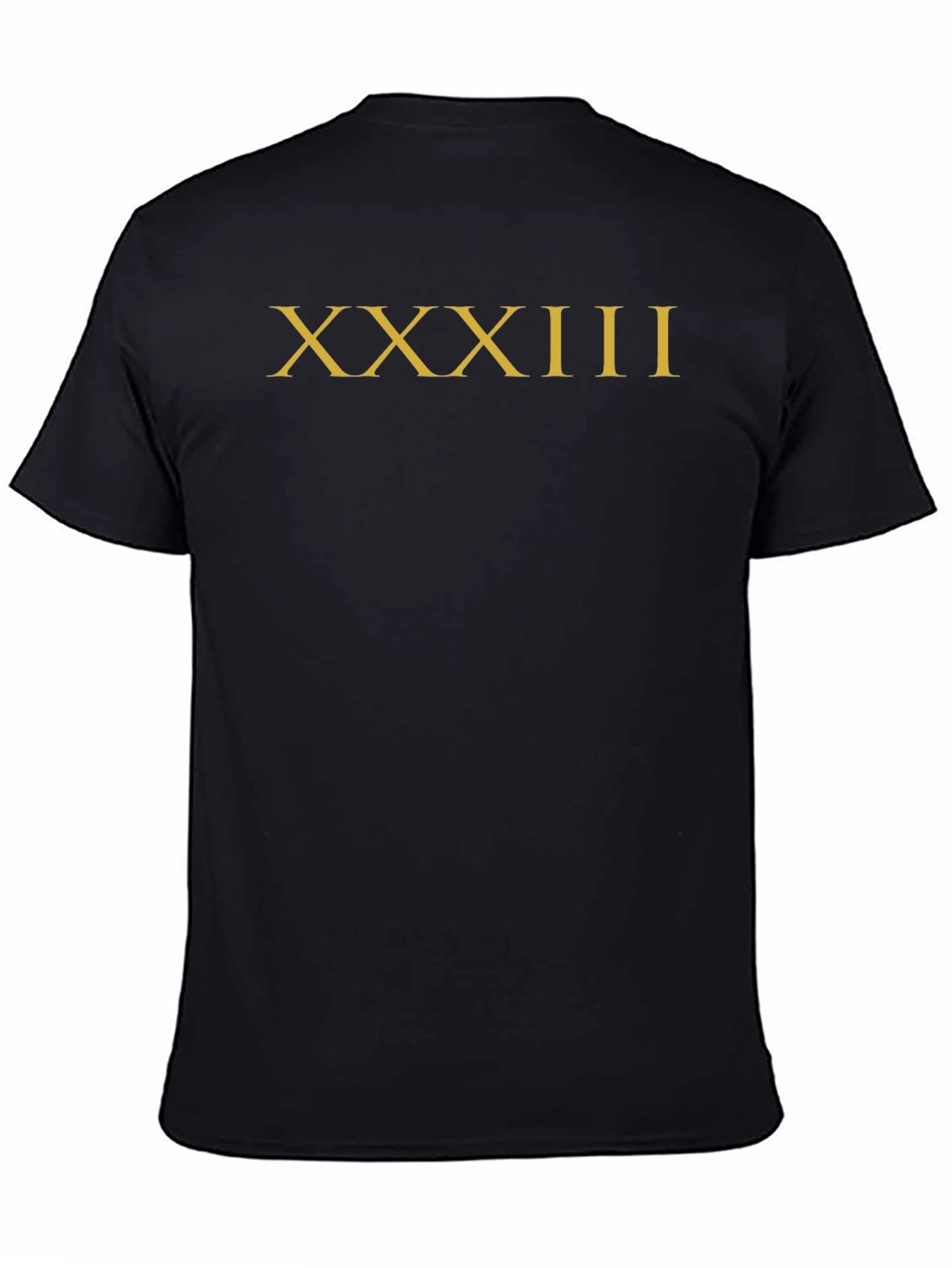 XXXIII Roman Numeral Graphic Tee