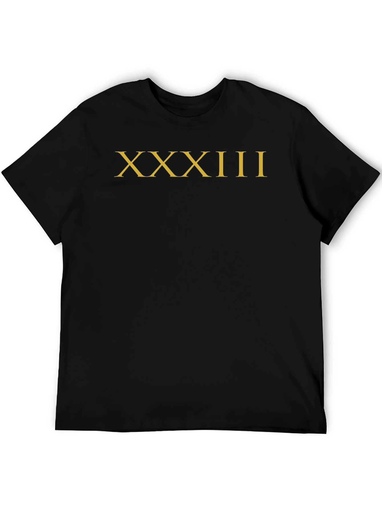 XXXIII Roman Numeral Graphic Tee
