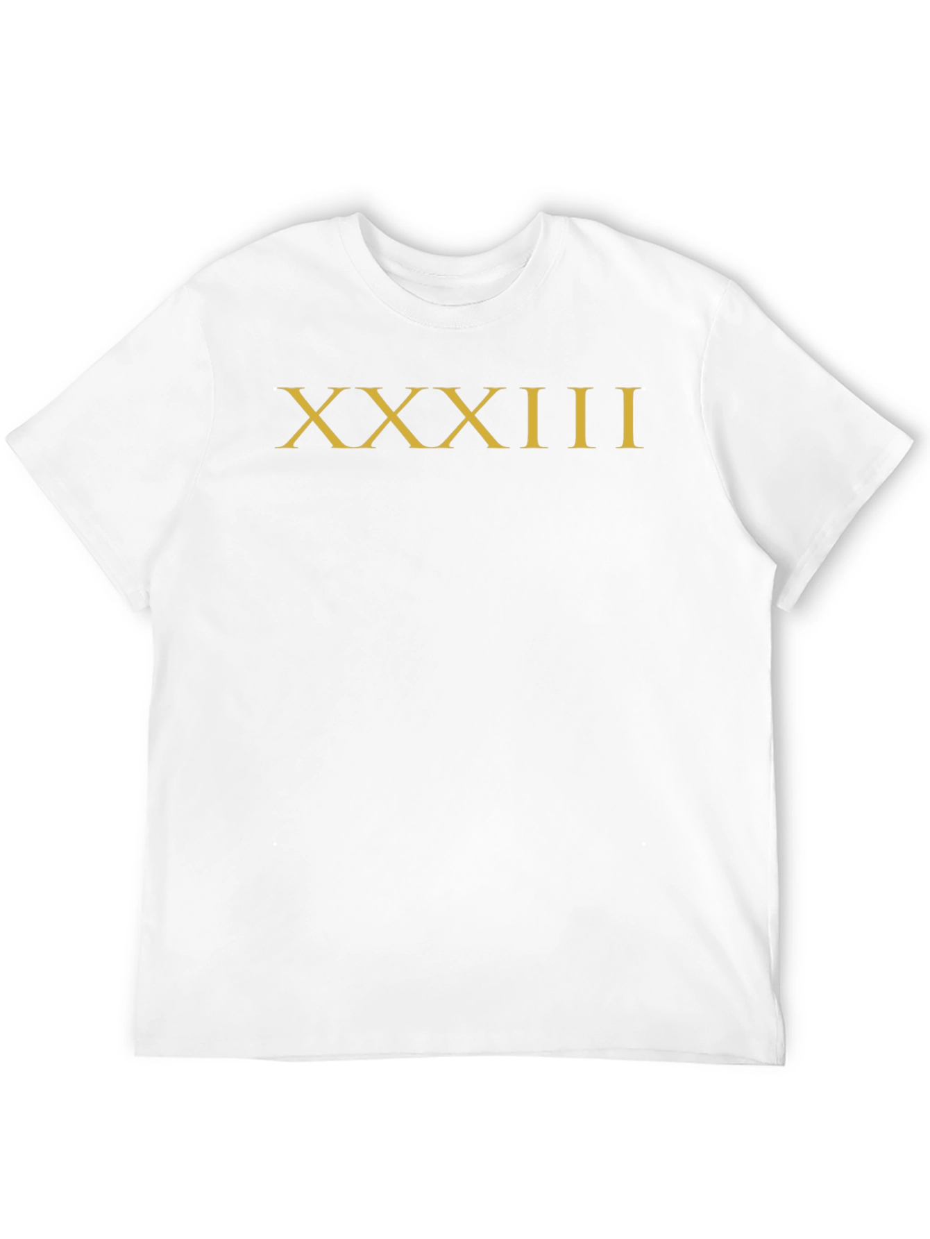 XXXIII Roman Numeral Graphic Tee