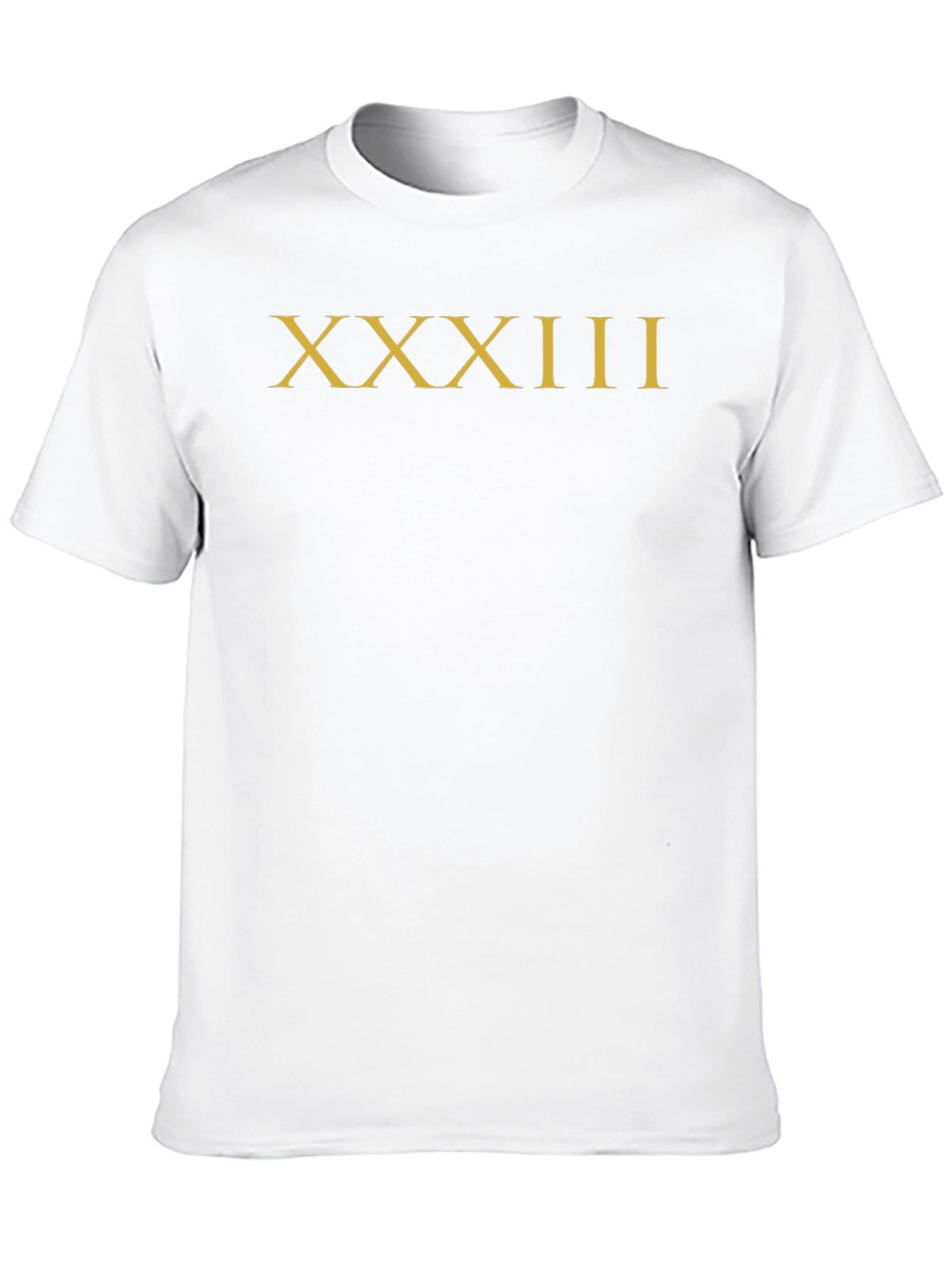 XXXIII Roman Numeral Graphic Tee