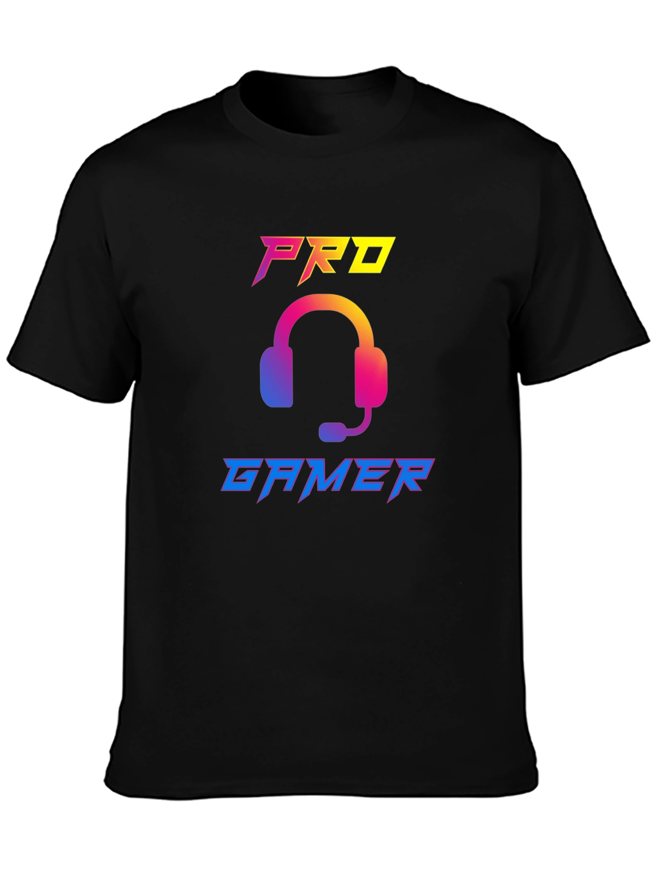 Pro Gamer T-Shirt - Black Gaming Tee