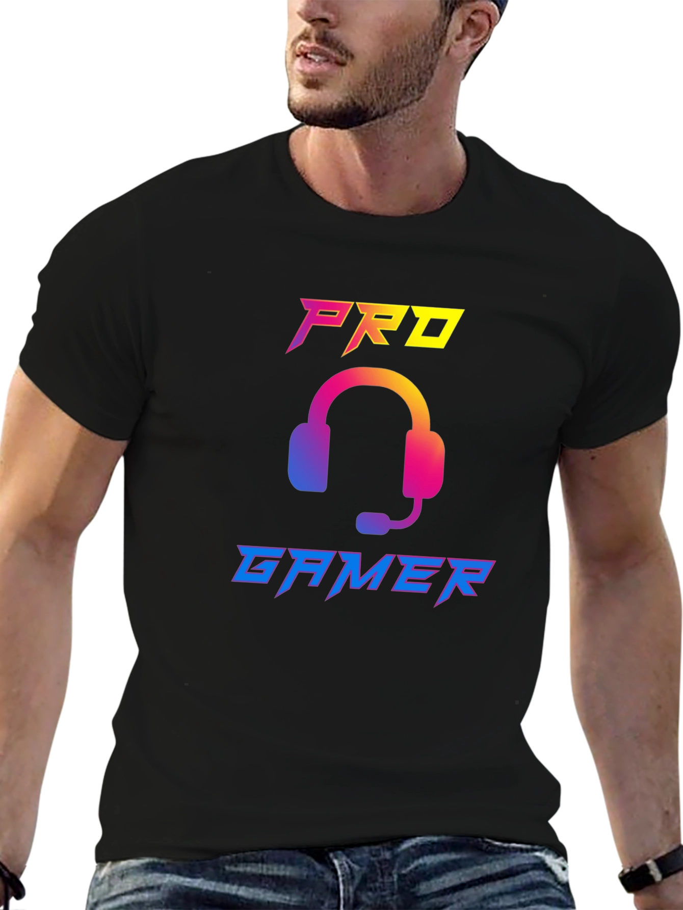 Pro Gamer T-Shirt - Black Gaming Tee