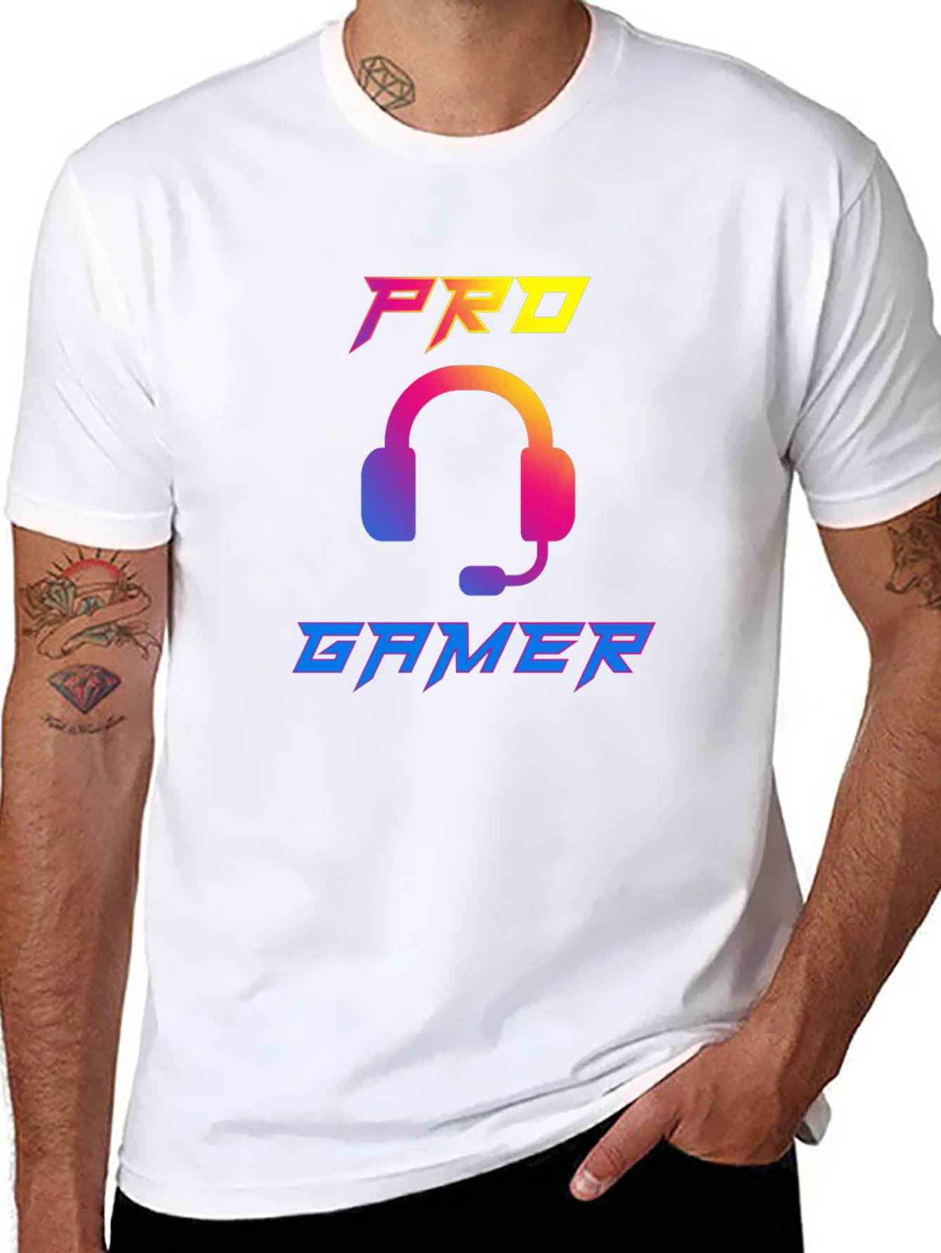 Pro Gamer T-Shirt - Black Gaming Tee