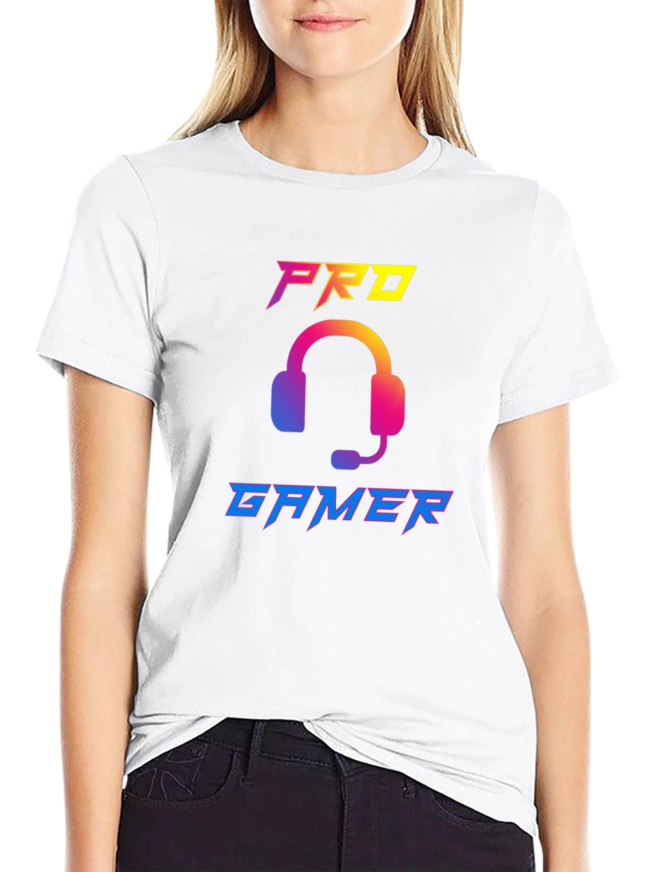 Pro Gamer T-Shirt - Black Gaming Tee