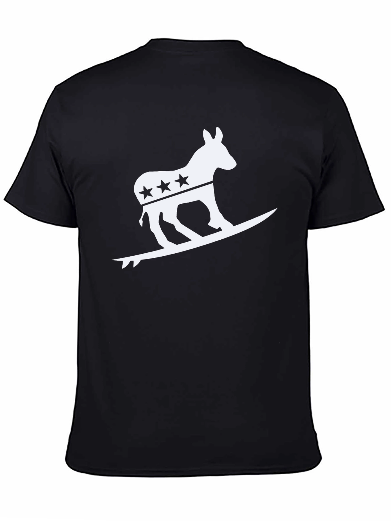 Surfing Donkey T-Shirt - Democratic Party Tee