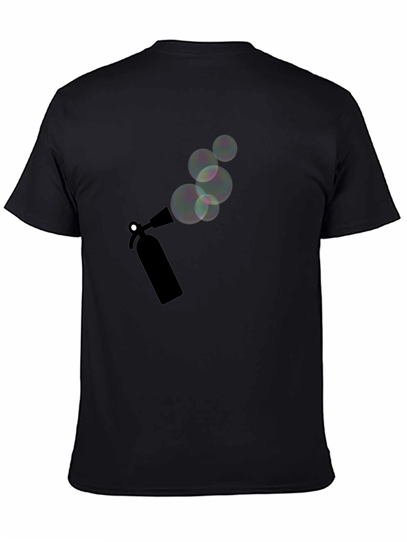 Bubble Gun Black T-Shirt