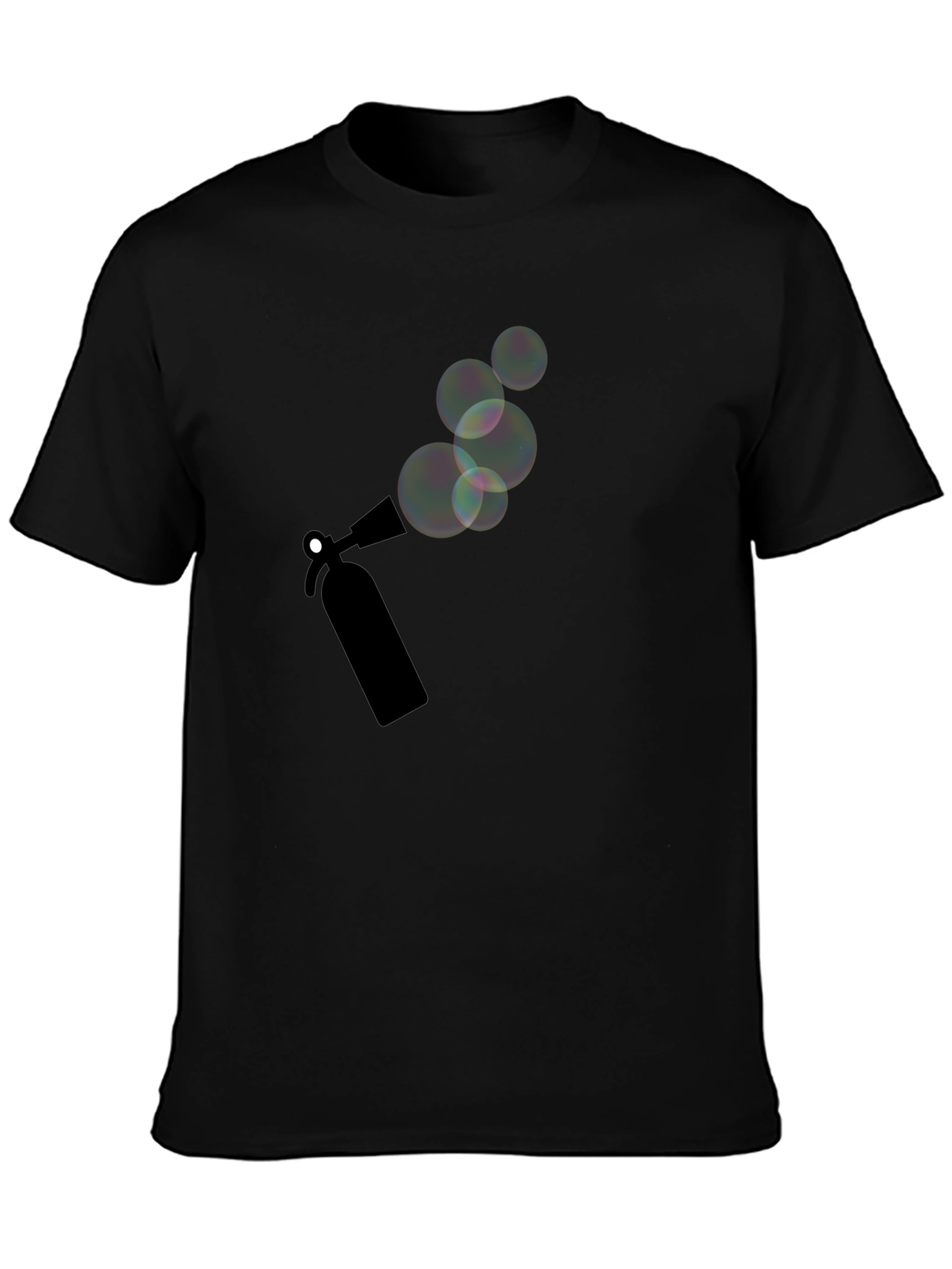 Bubble Gun Black T-Shirt