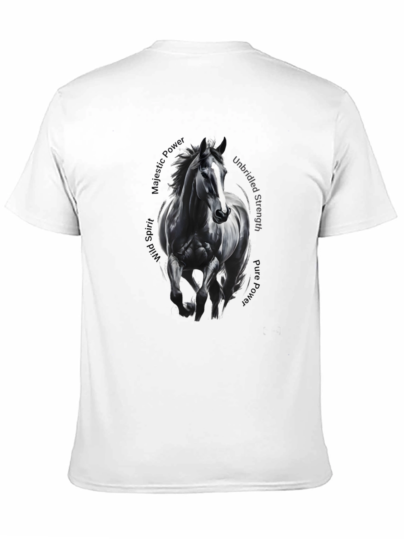Majestic Horse Graphic Tee - Wild Spirit T-Shirt