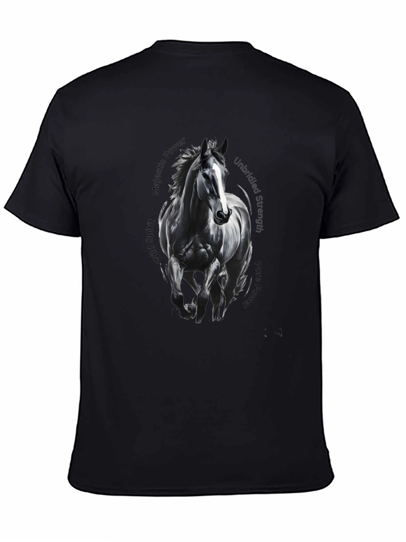 Majestic Horse Graphic Tee - Wild Spirit T-Shirt