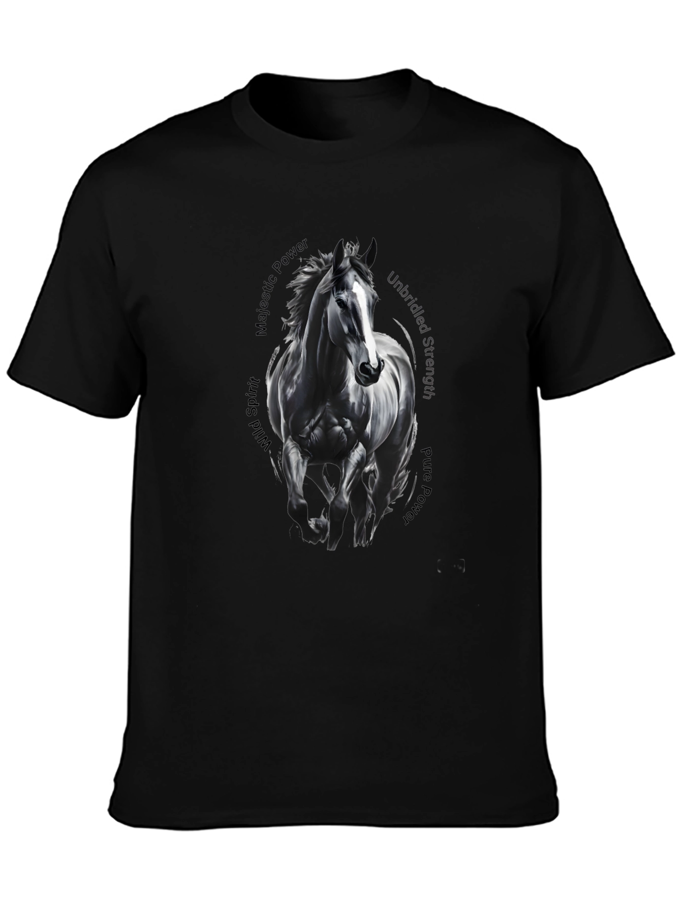Majestic Horse Graphic Tee - Wild Spirit T-Shirt