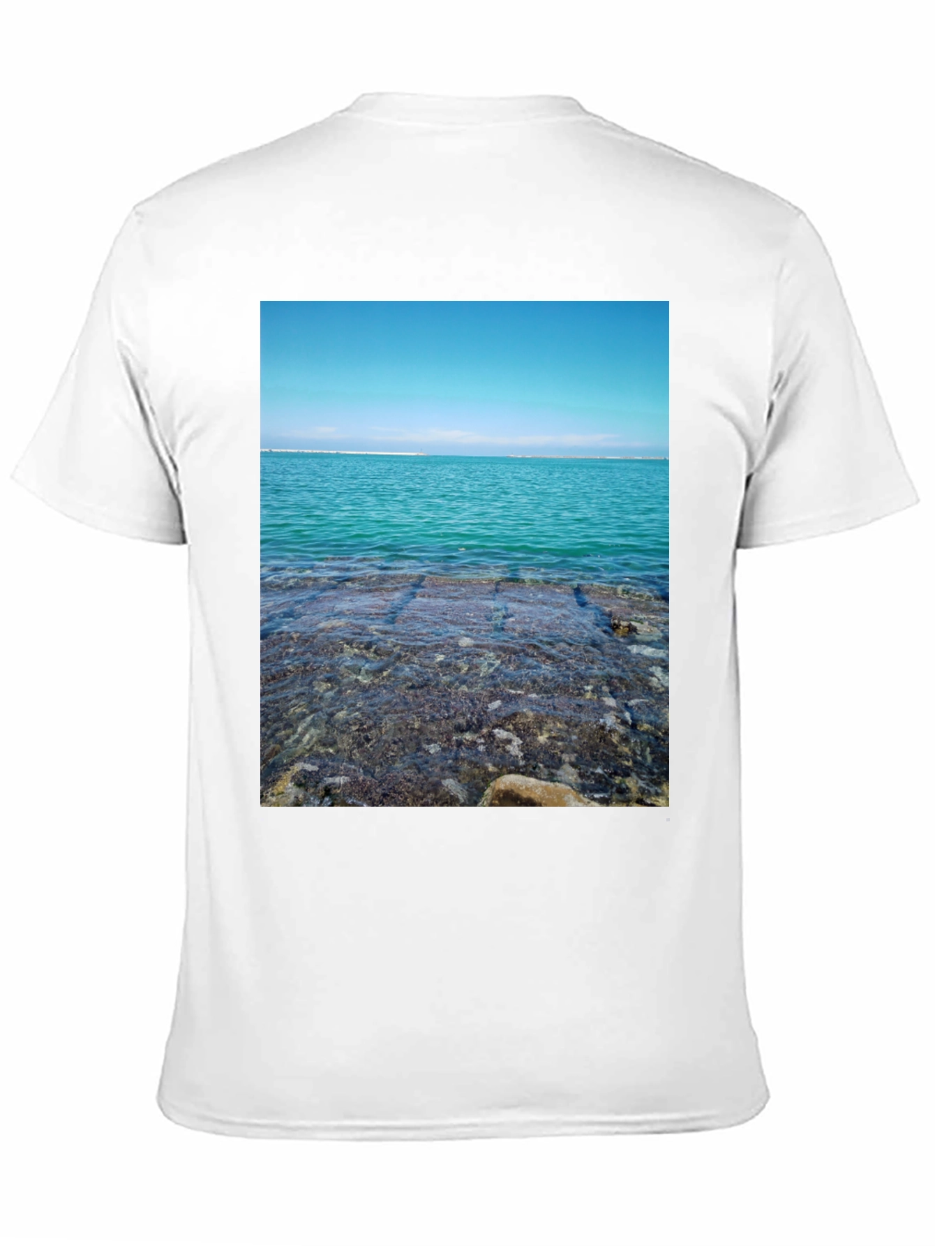 Ocean View Black T-Shirt