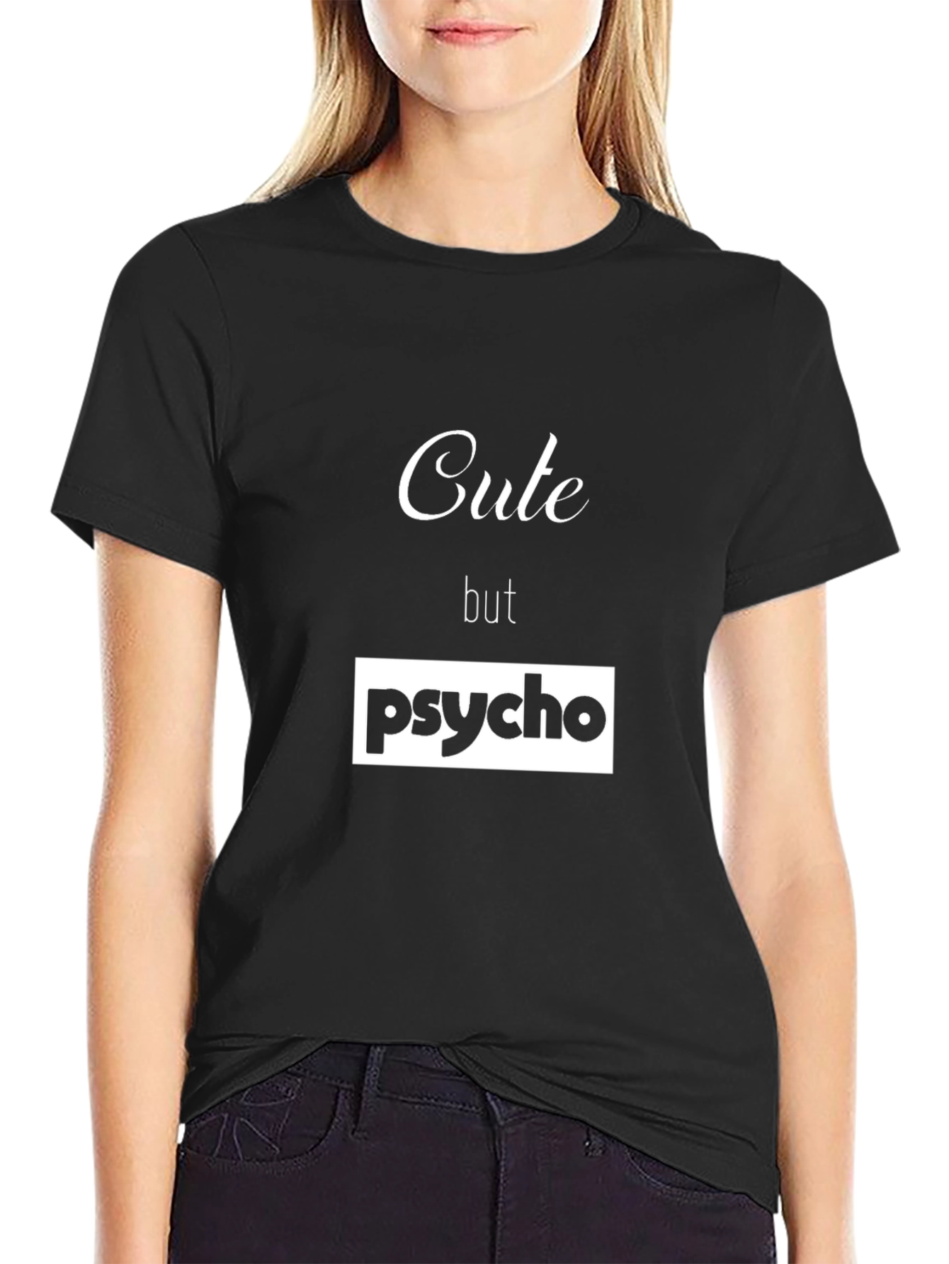 Cute But Psycho T-Shirt - Mens Graphic Tee