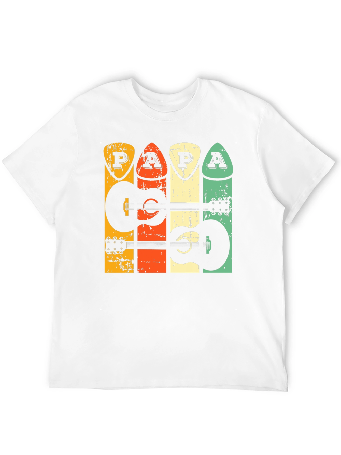 Retro Guitar Papa T-Shirt