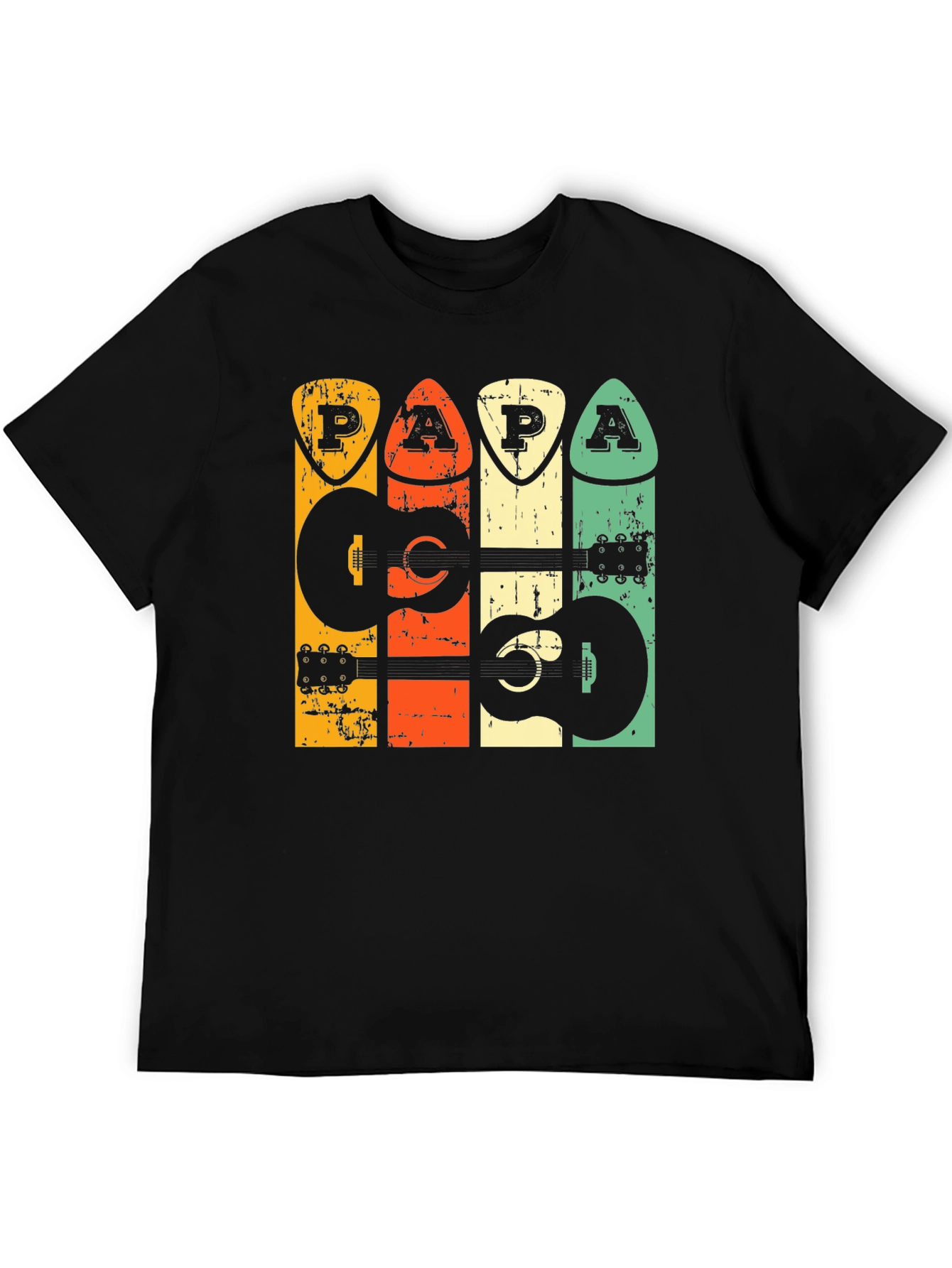 Retro Guitar Papa T-Shirt