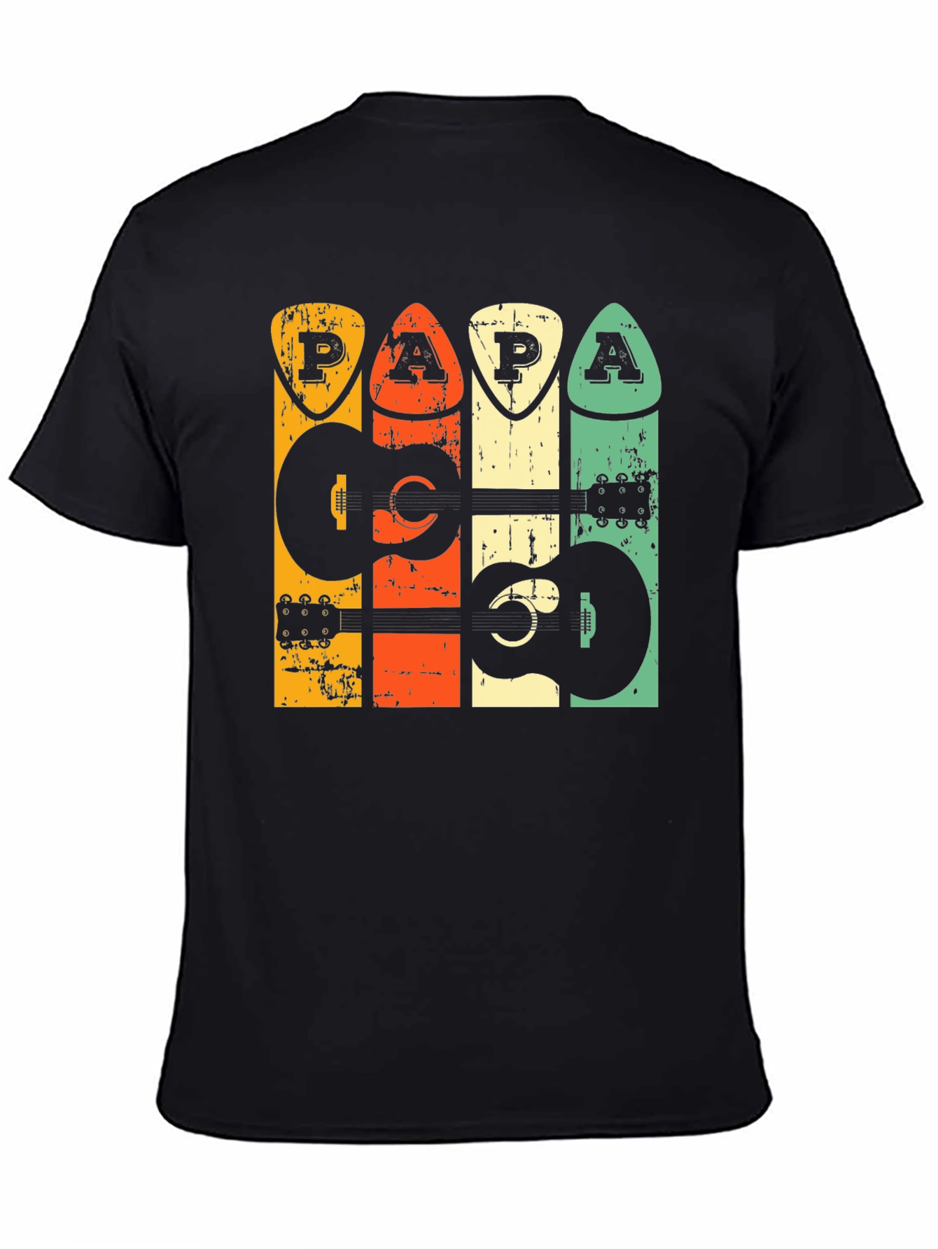Retro Guitar Papa T-Shirt