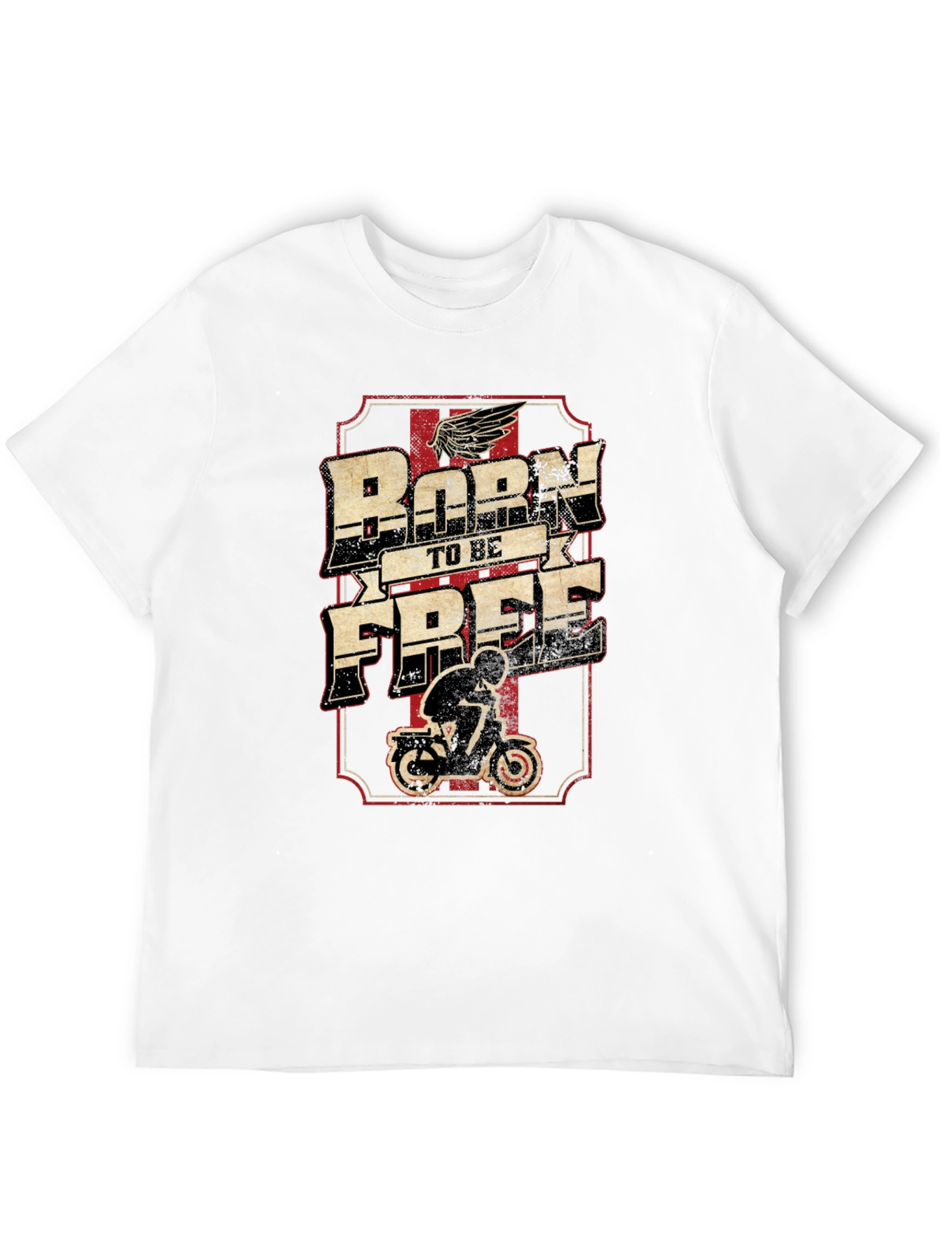 Born to be Free Motorcycle T-Shirt