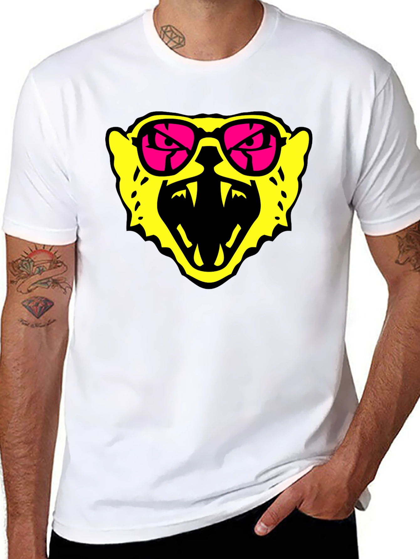 Cool Yellow Bear Tee