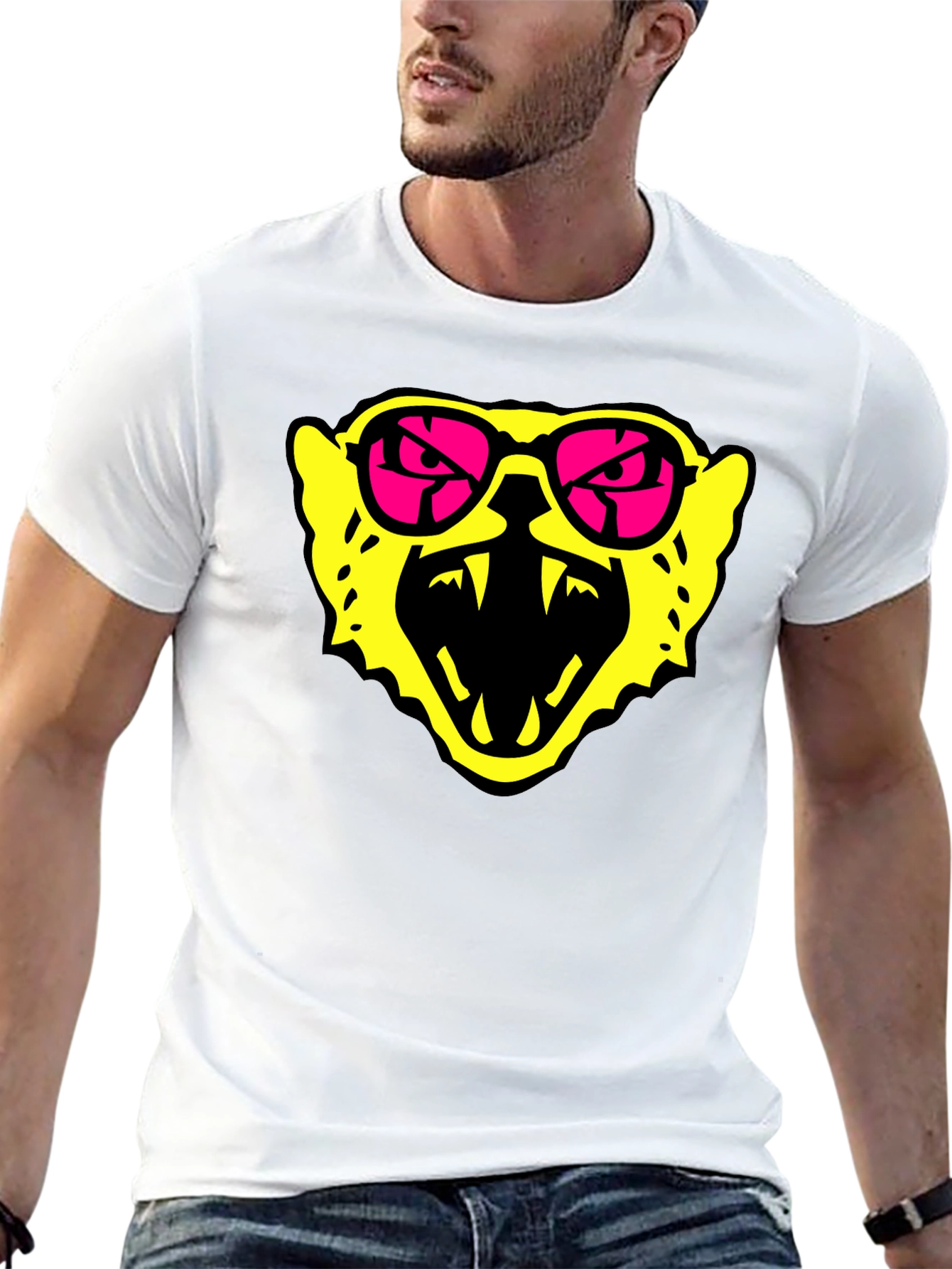 Cool Yellow Bear Tee