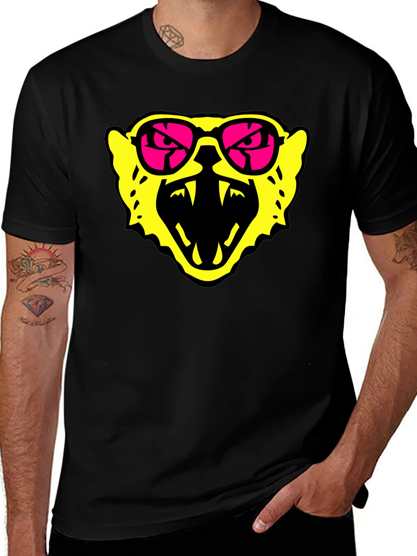 Cool Yellow Bear Tee