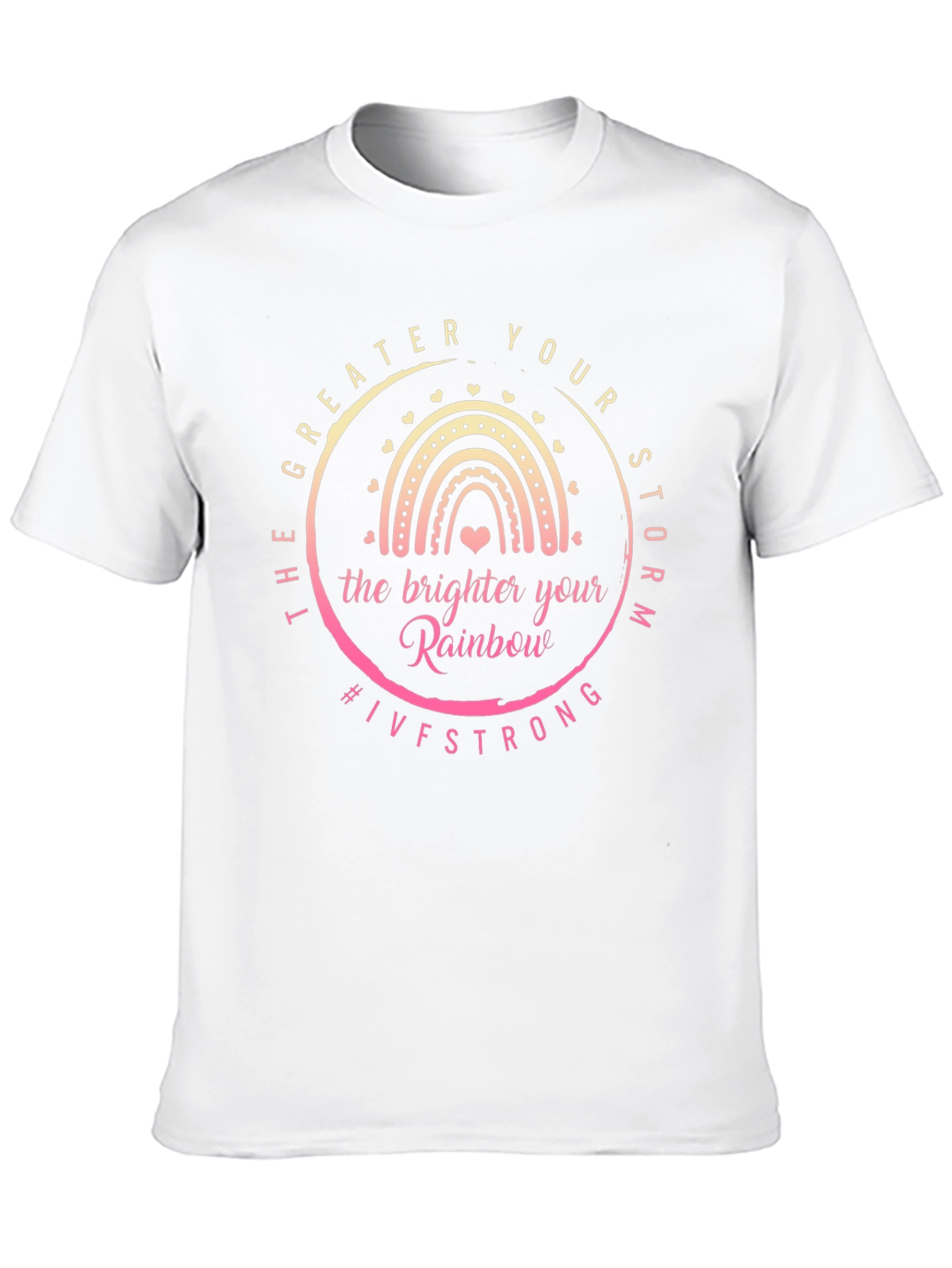 IVF Strong Rainbow Graphic T-Shirt