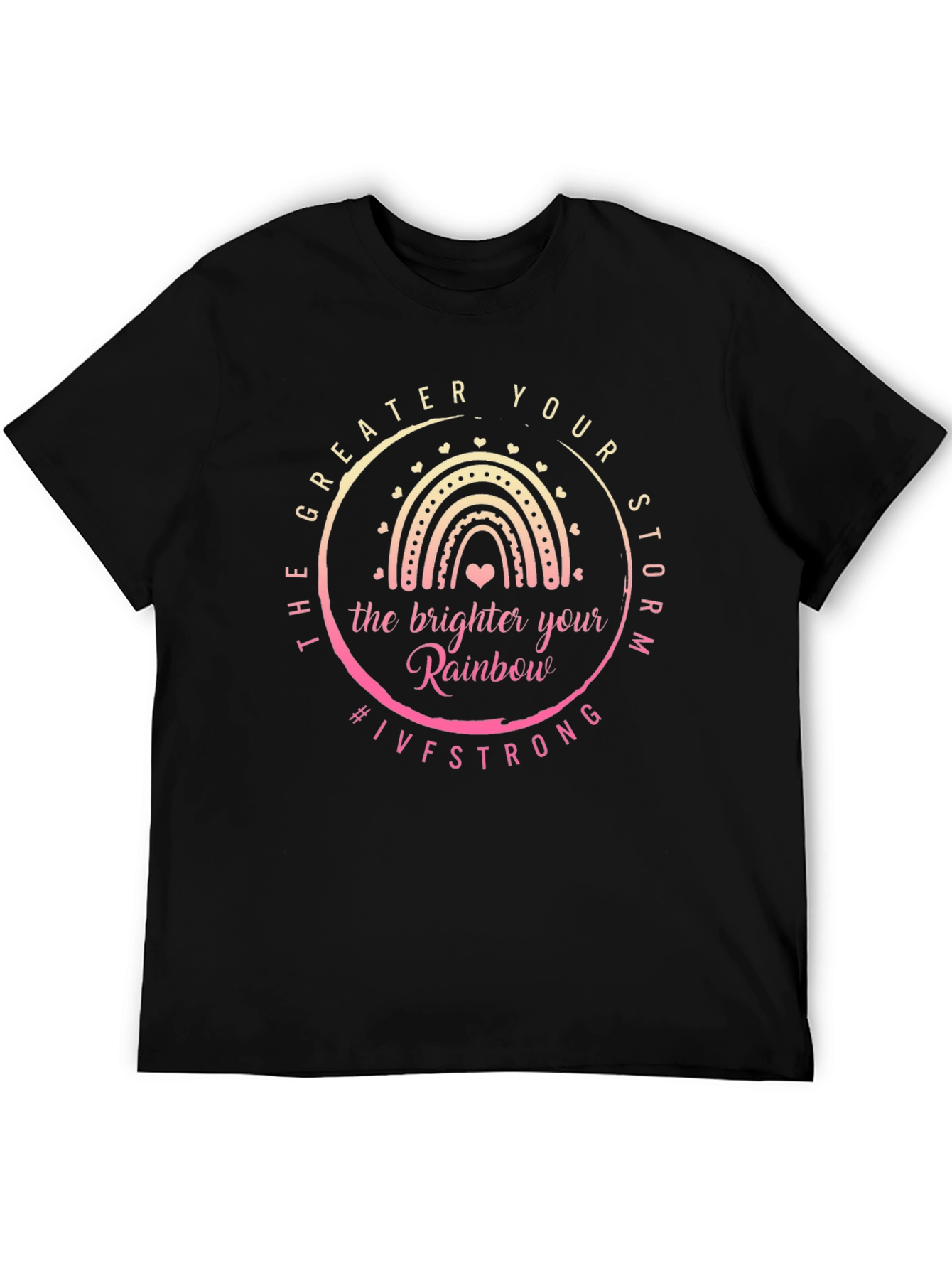 IVF Strong Rainbow Graphic T-Shirt
