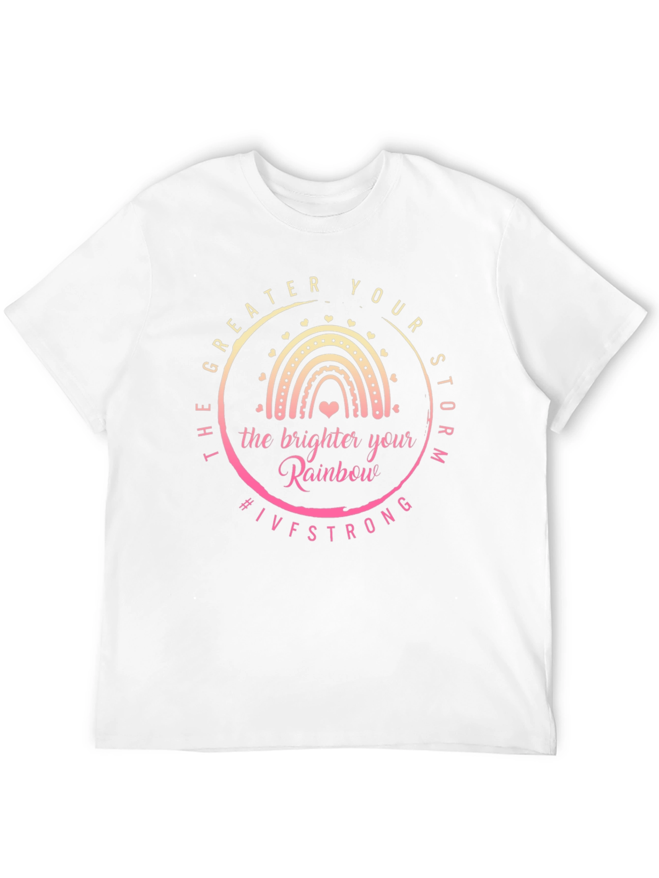 IVF Strong Rainbow Graphic T-Shirt