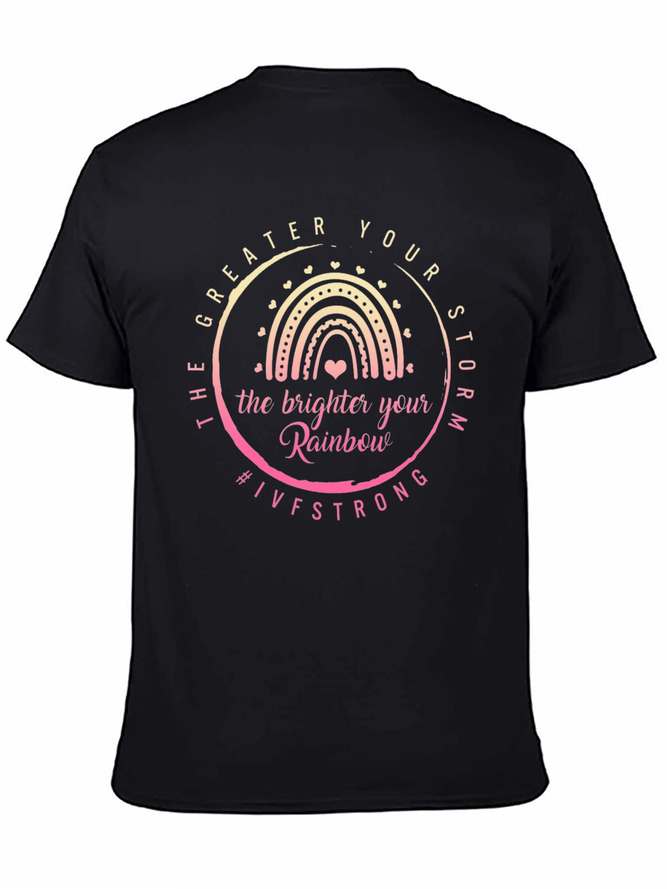 IVF Strong Rainbow Graphic T-Shirt
