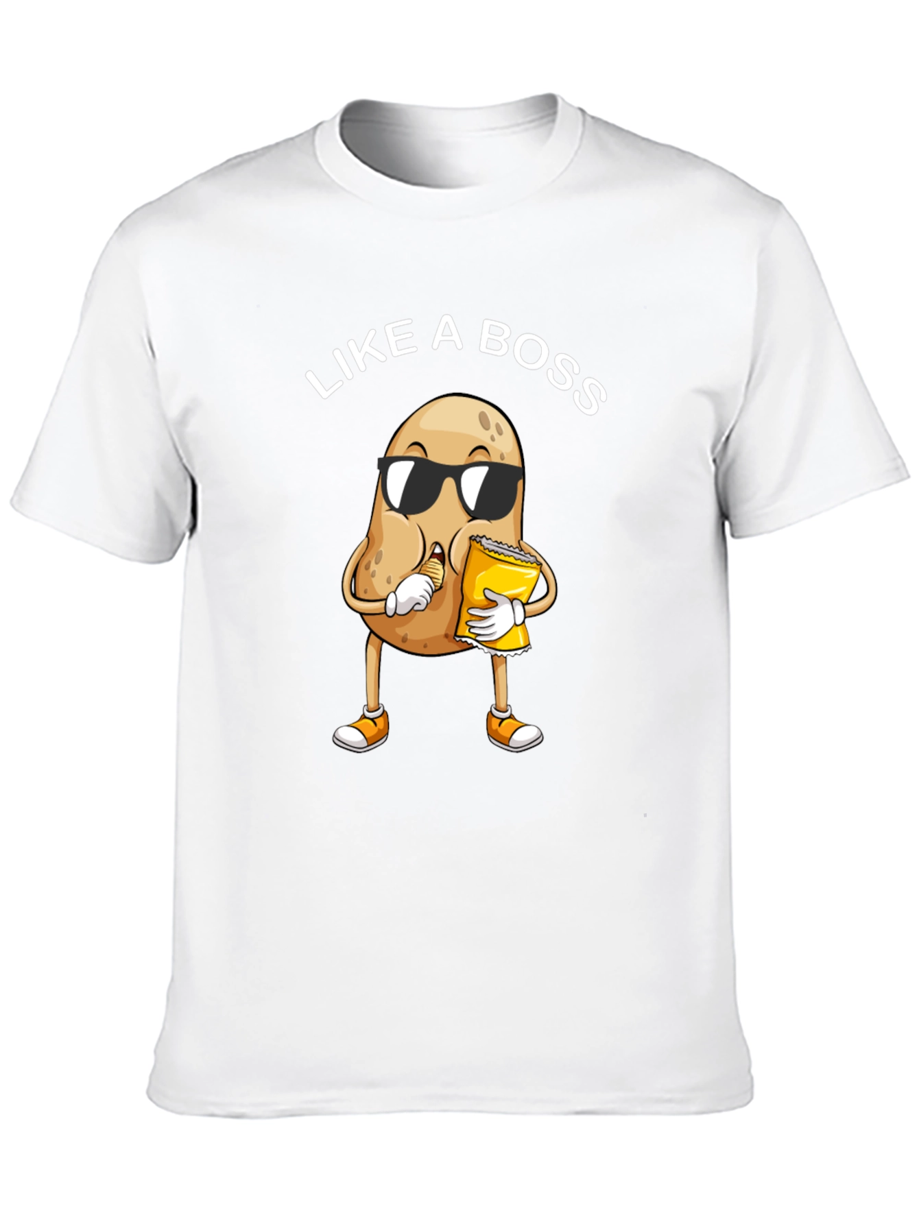 Like a Boss Potato Graphic T-Shirt