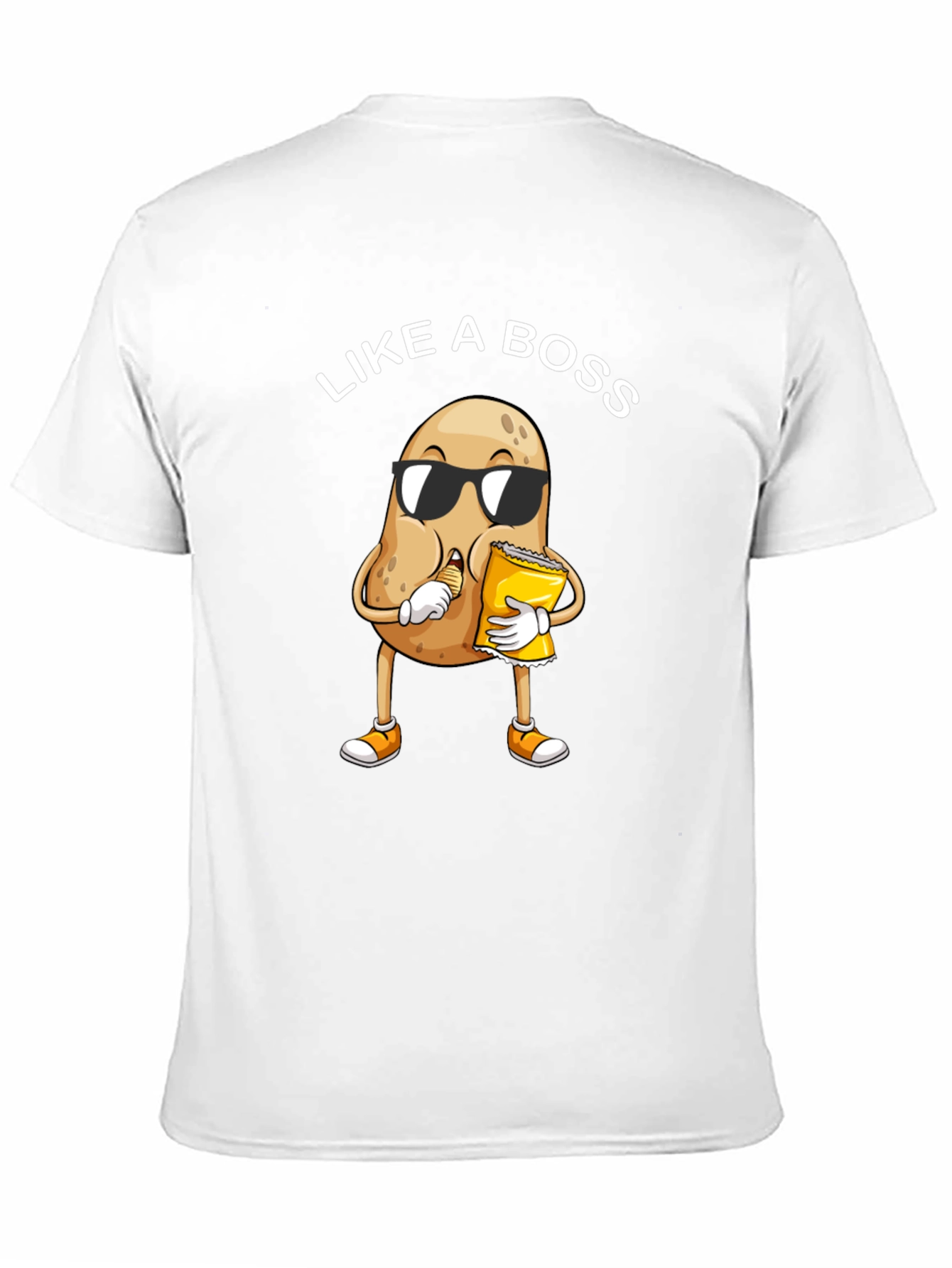 Like a Boss Potato Graphic T-Shirt