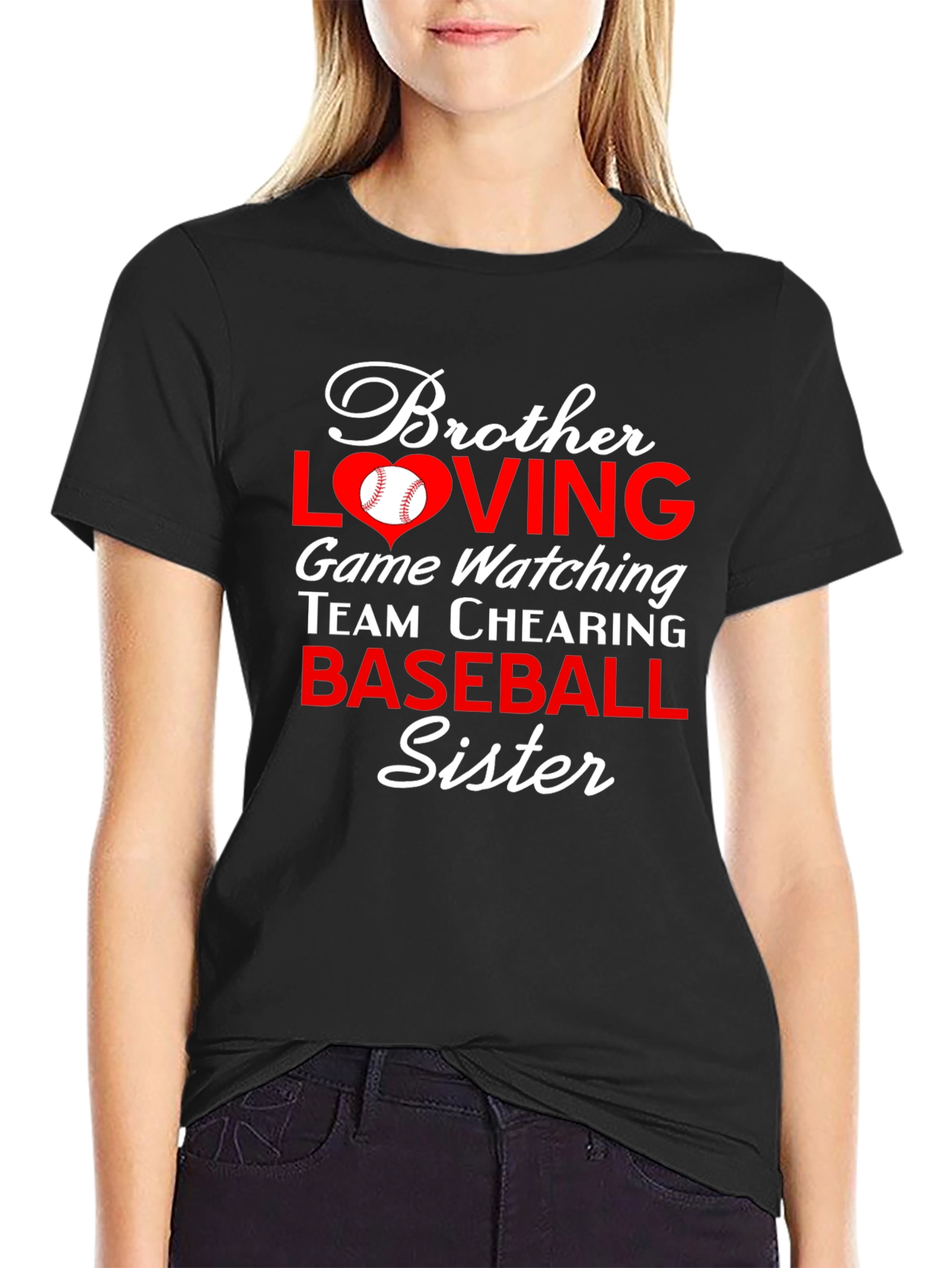 Brother Sister Baseball Game Shirt