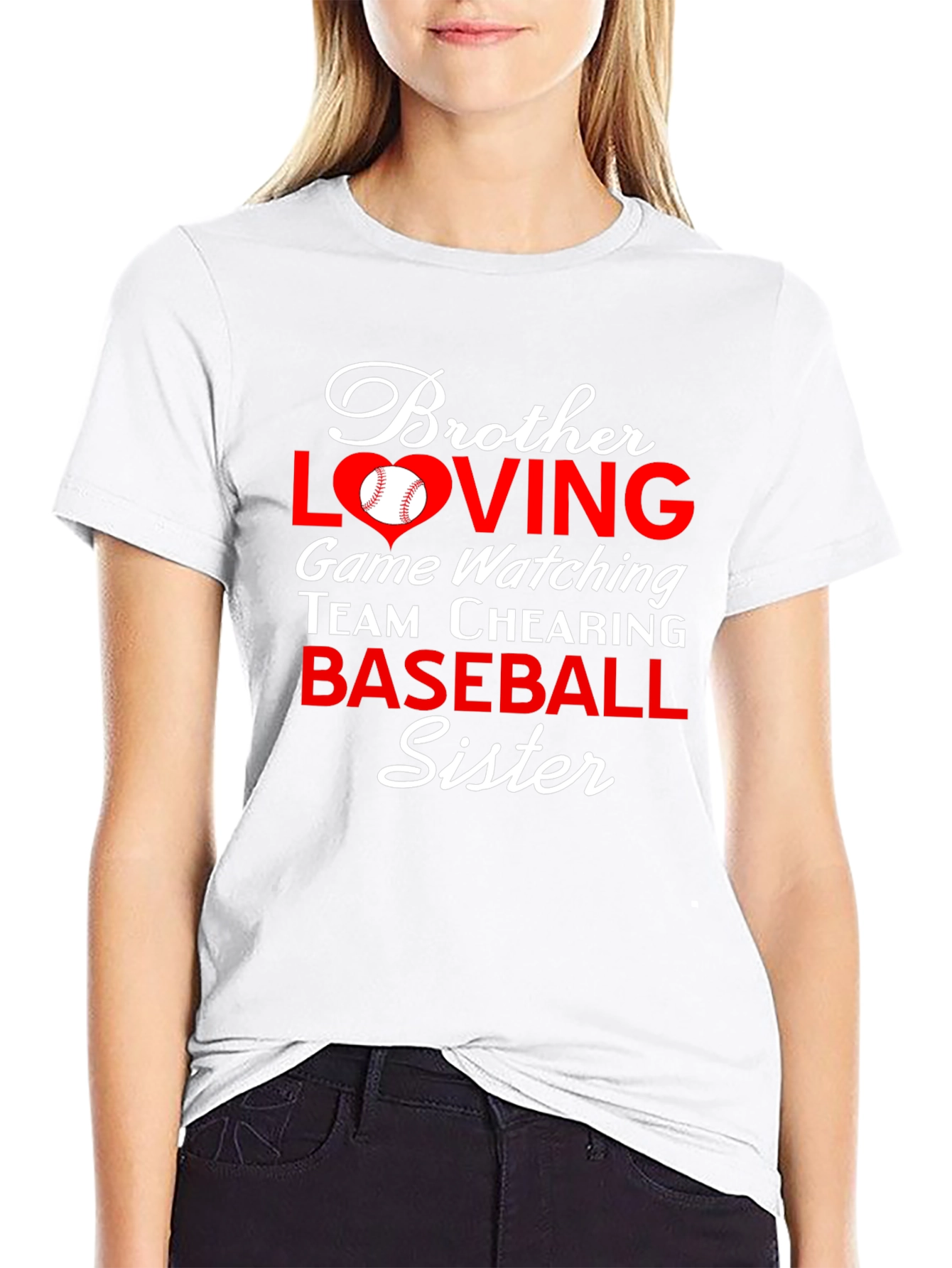 Brother Sister Baseball Game Shirt