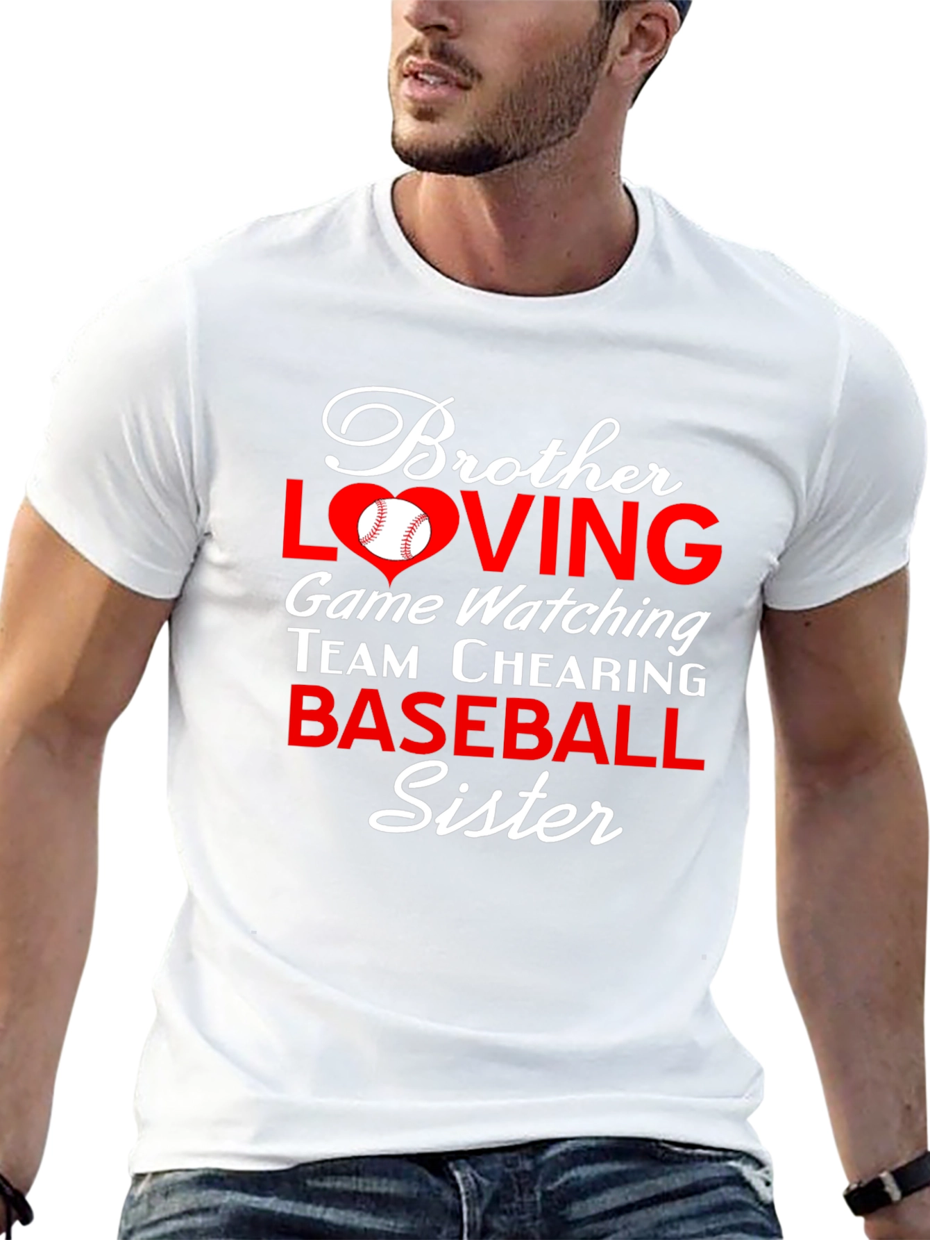 Brother Sister Baseball Game Shirt