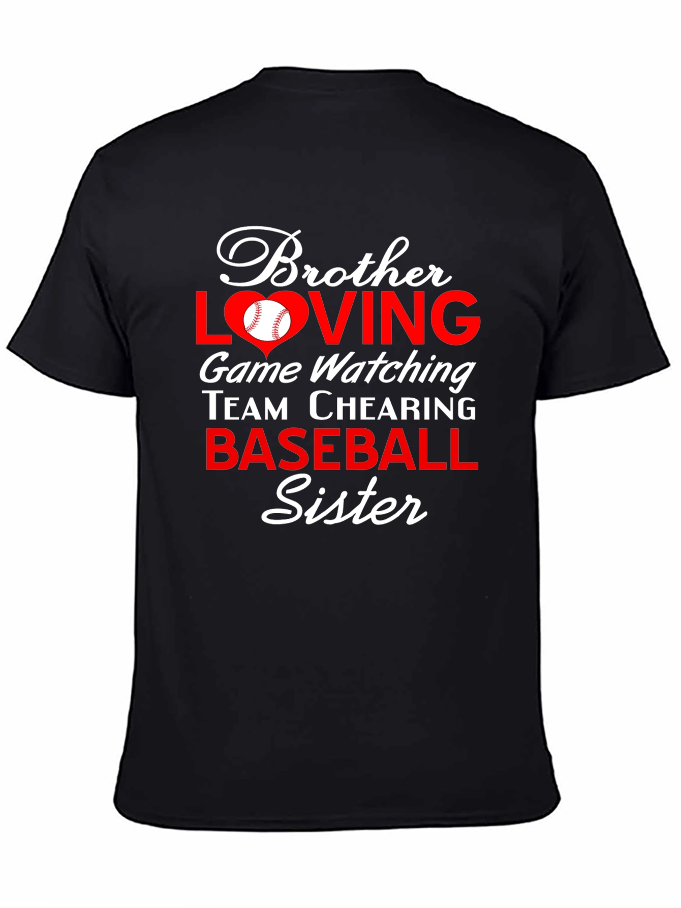 Brother Sister Baseball Game Shirt